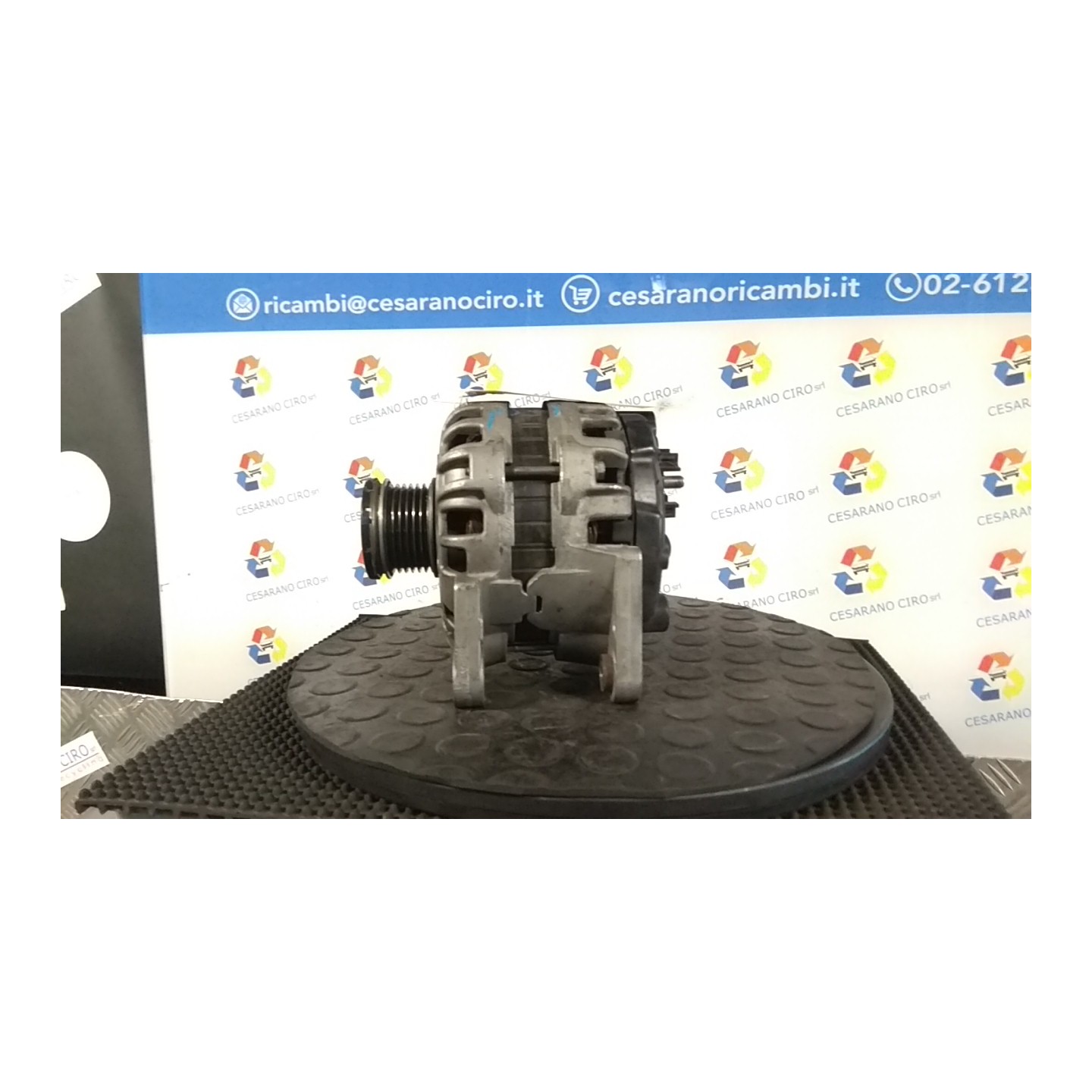 ALTERNATORE BOSCH 110AMP ROTAZ. 100 VOLKSWAGEN POLO (6C) (03/14-02/18) CHY 04C903023HX