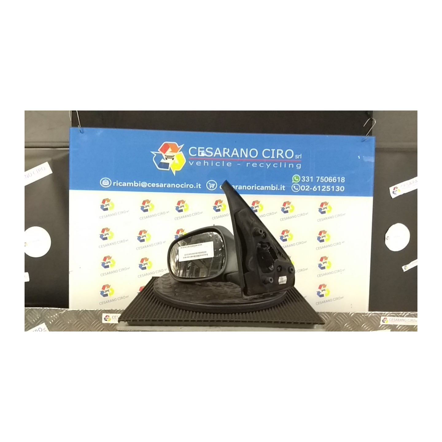 RETROVISORE EST. REGOLAZ. ELETTR. SX 107 RENAULT CLIO 2A SERIE (04/98-04/01) E7JC6 NB2413019027002SX