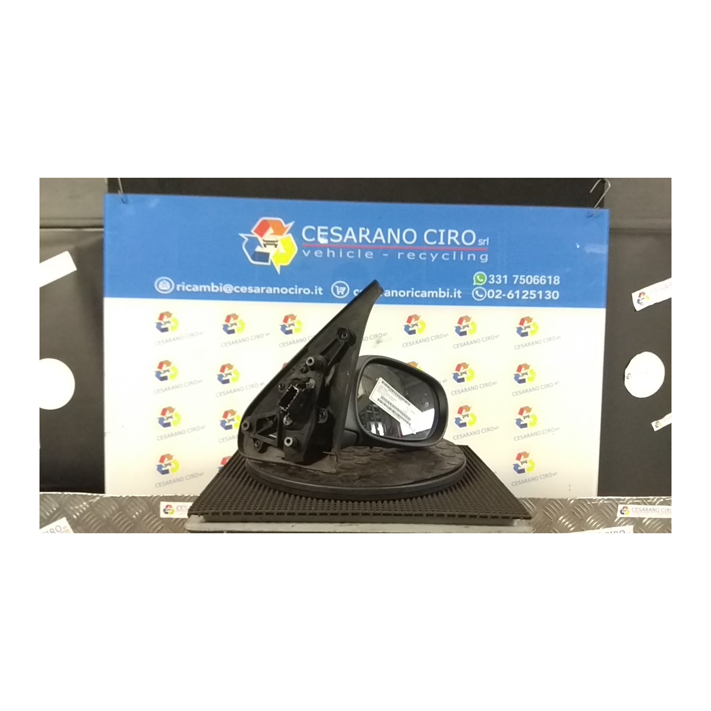 RETROVISORE EST. REGOLAZ. ELETTR. DX 108 RENAULT CLIO 2A SERIE (04/98-04/01) E7JC6 NB2413019027002DX