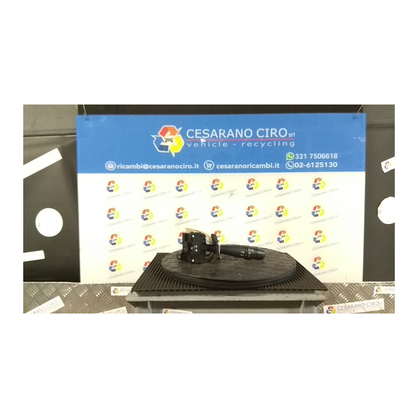 BLOCCO COMANDO VOLANTE LUCI 111 PEUGEOT 407 (03/04-03/12) RHR NB6187017029005