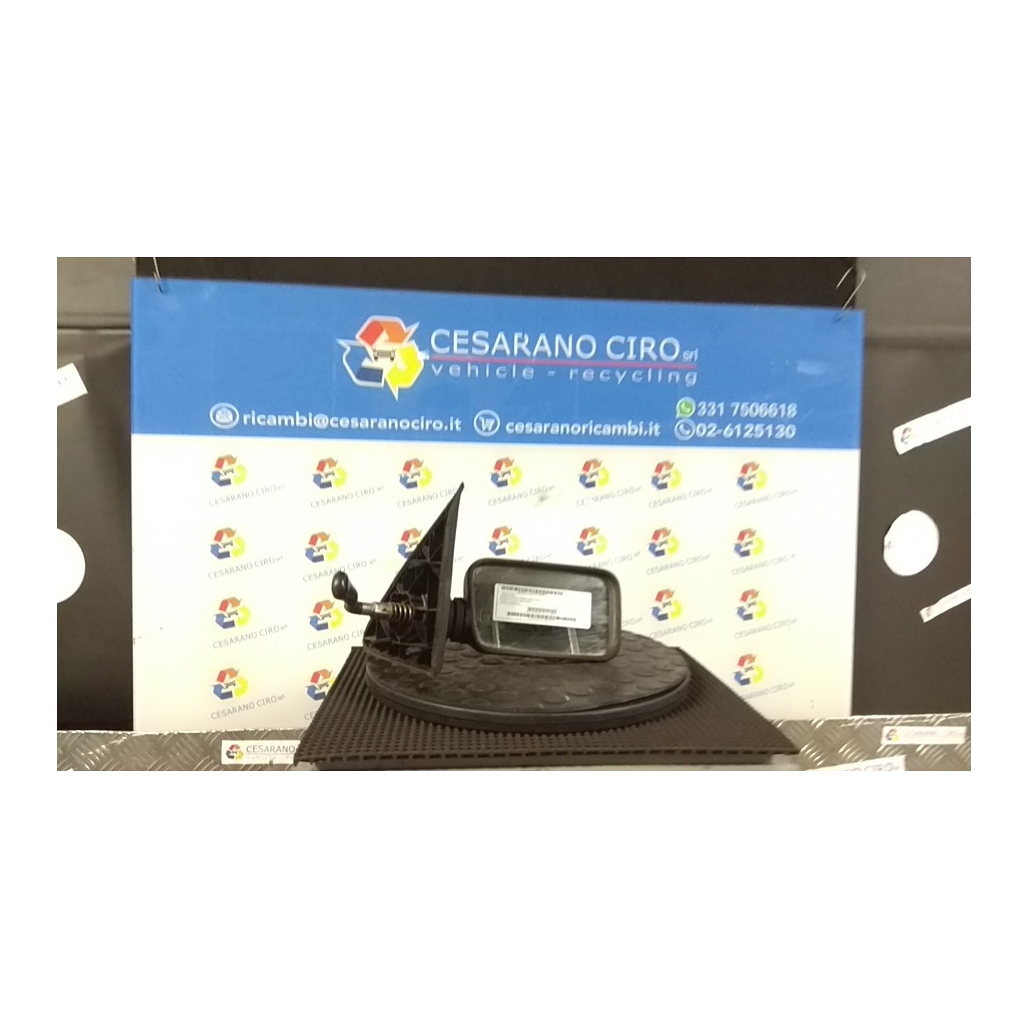RETROVISORE EST. DX. 018 FIAT PANDA 1A SERIE (03/92-03/04) 187A1000 5892124