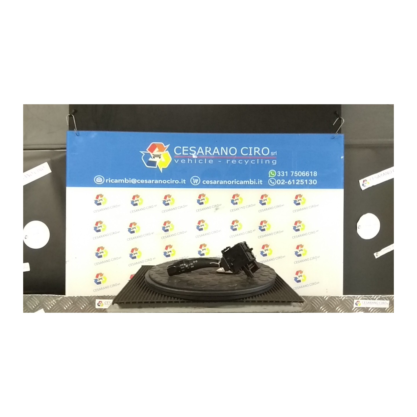 BLOCCO COMANDO VOLANTE LUCI 033 KIA CARENS 2A SERIE (11/06-05/10) D4EA NB6187075015001