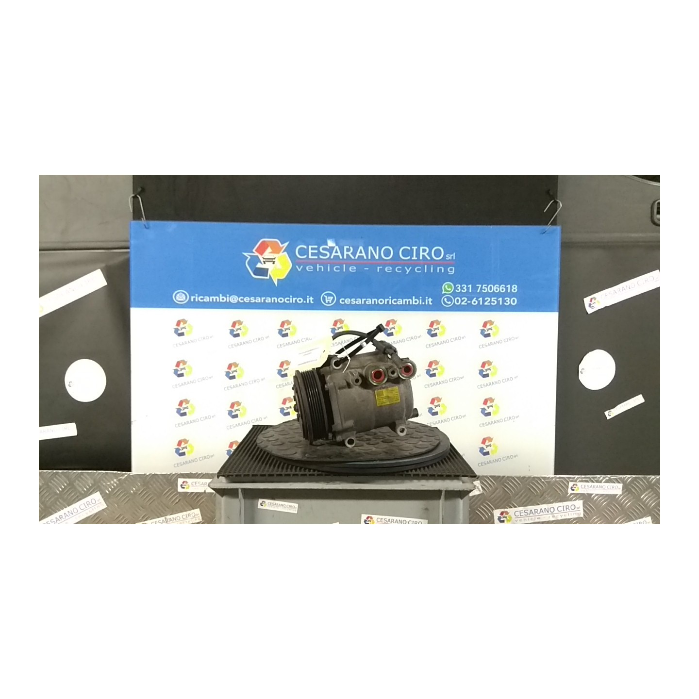COMPRESSORE A/C 070 FORD FIESTA (CB1) (09/08-10/13) KVJA 1536196