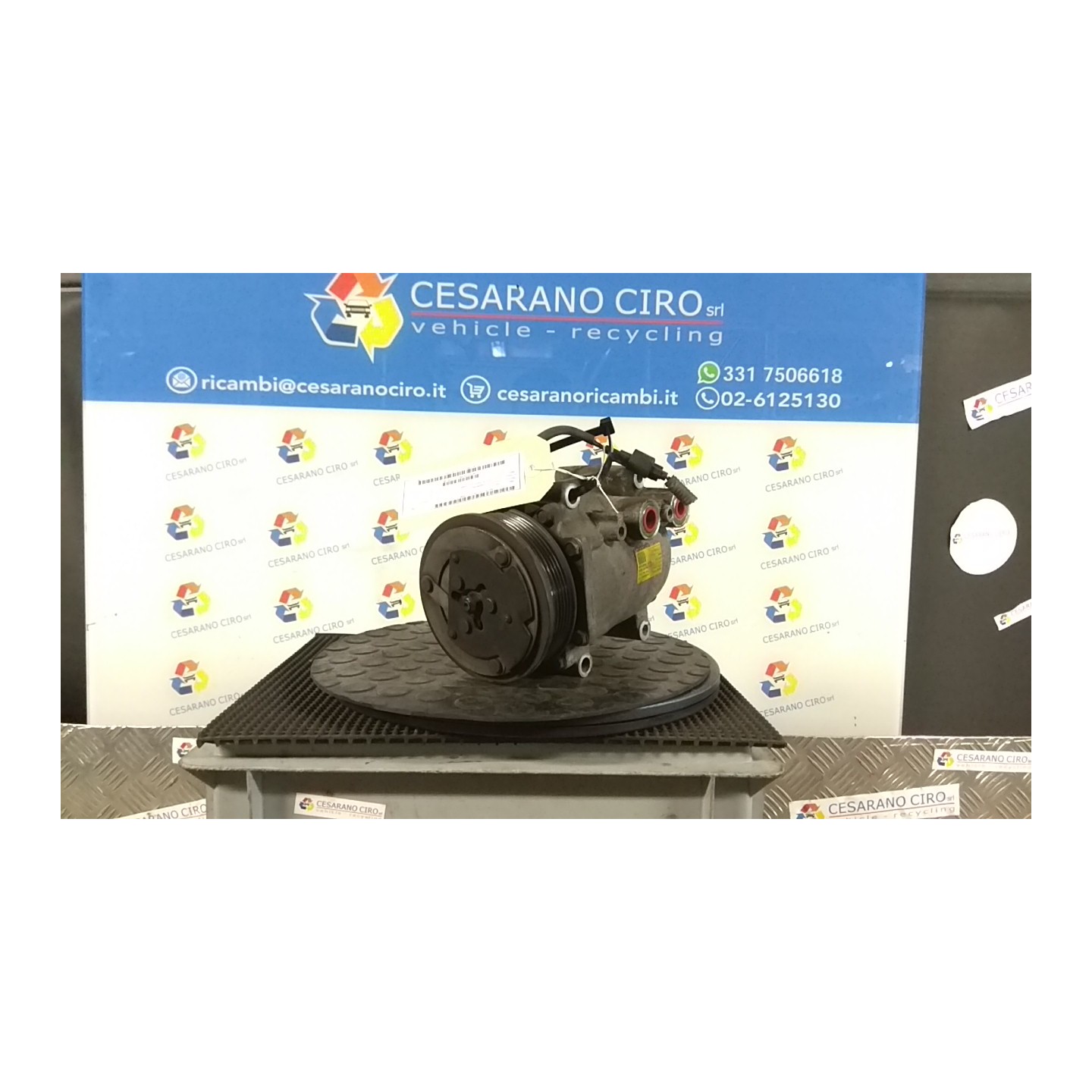 COMPRESSORE A/C 070 FORD FIESTA (CB1) (09/08-10/13) KVJA 1536196
