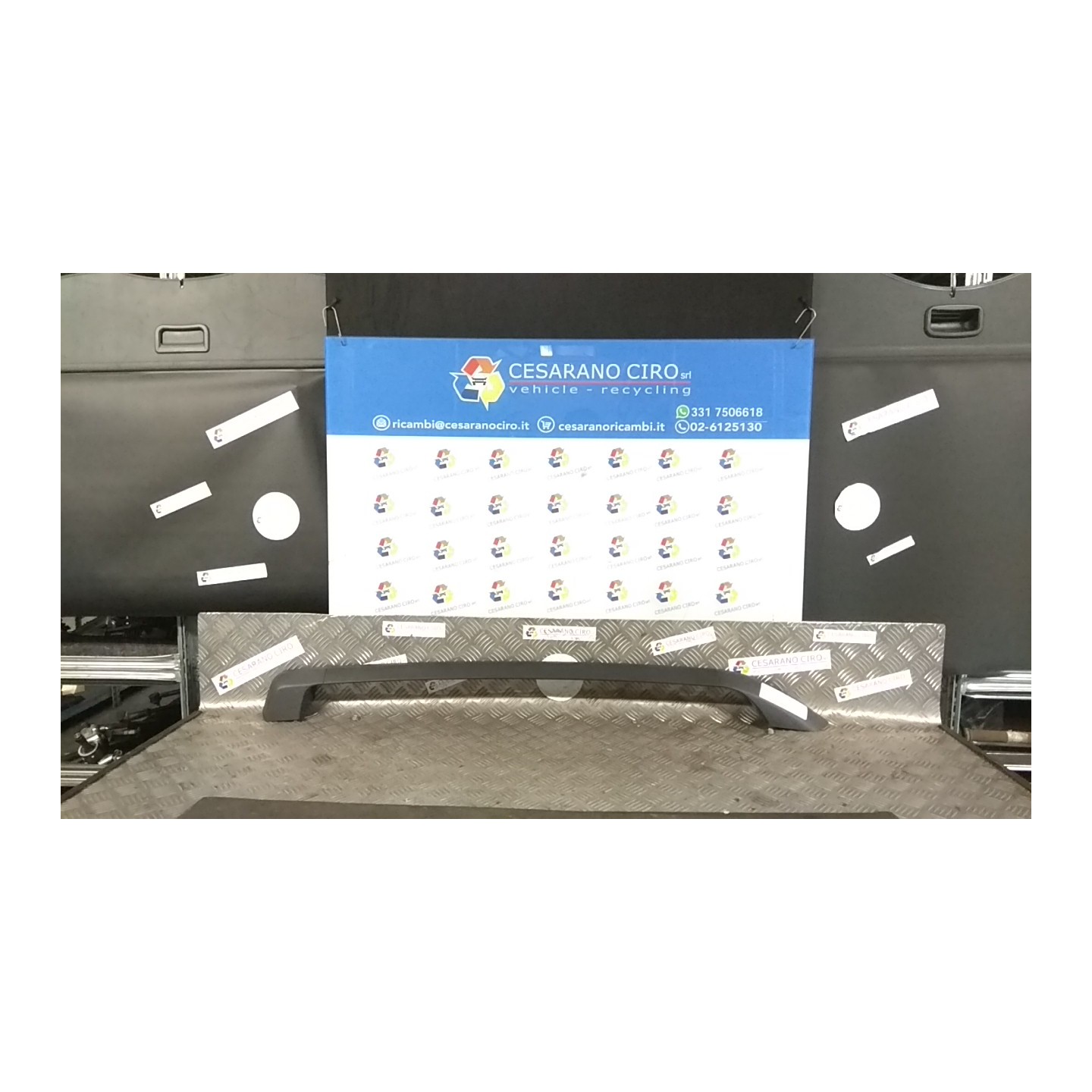 MANCORRENTE TETTO DX. 076 FIAT PANDA (2Q) (09/03-12/10) 188A4000 735419046
