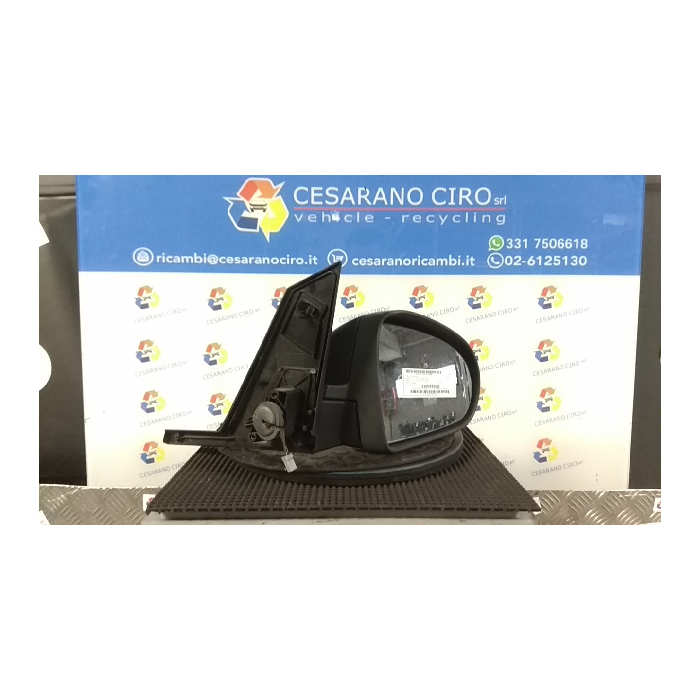 RETROVISORE EST. REGOLAZ. ELETTR. TERMICO DX. 095 MITSUBISHI COLT 7A SERIE (06/04-12/09) 639939 7632A164