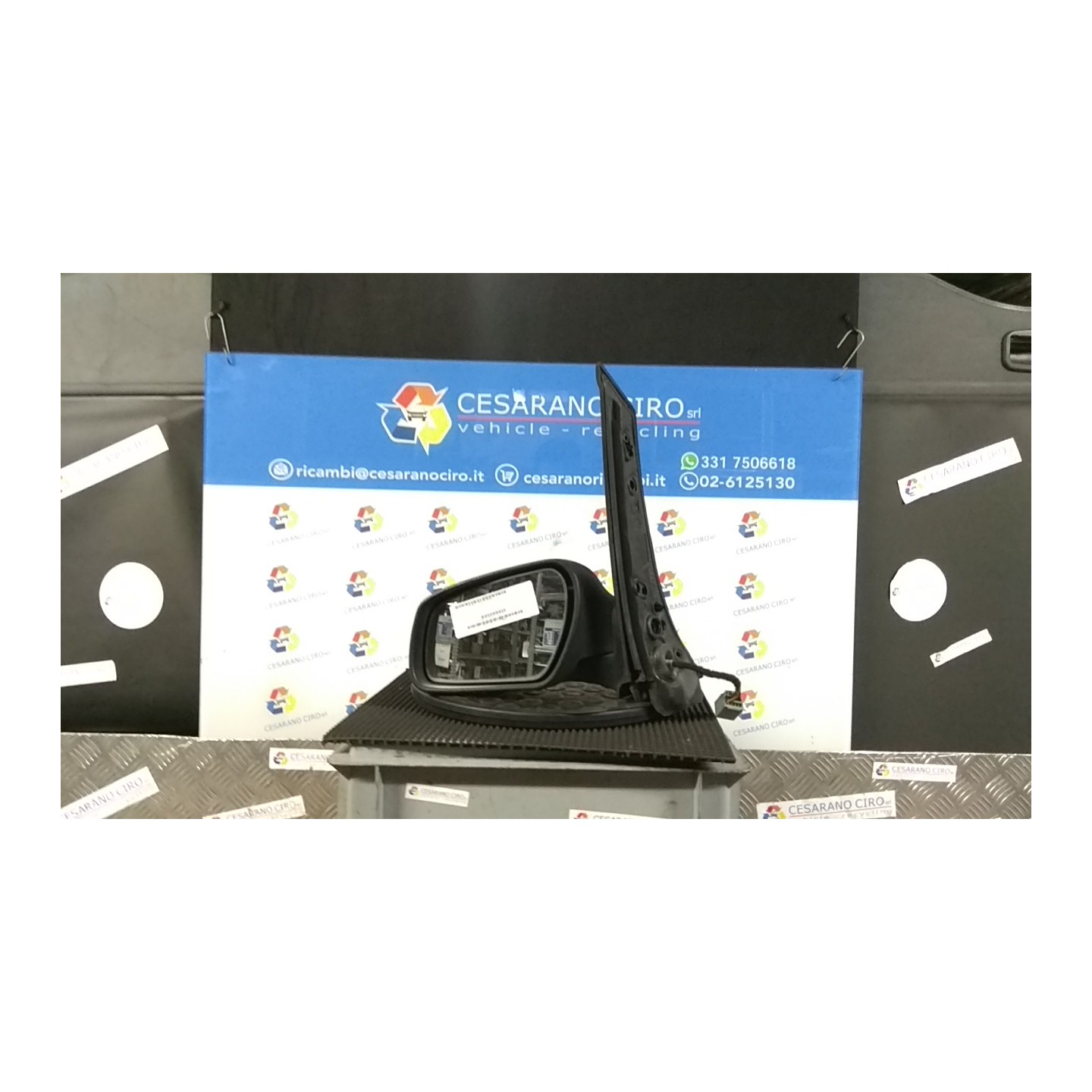 RETROVISORE EST. REGOLAZ. ELETTR. SX. 102 FORD C-MAX (CB3) (03/07-12/11) G8DB 1524491