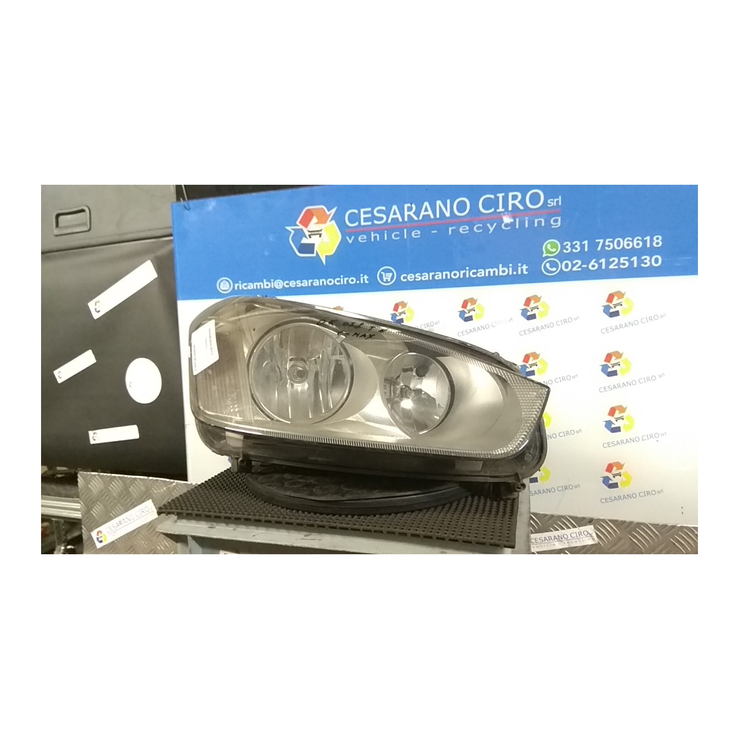 PROIETTORE DX. 103 FORD C-MAX (CB3) (03/07-12/11) G8DB 1707464