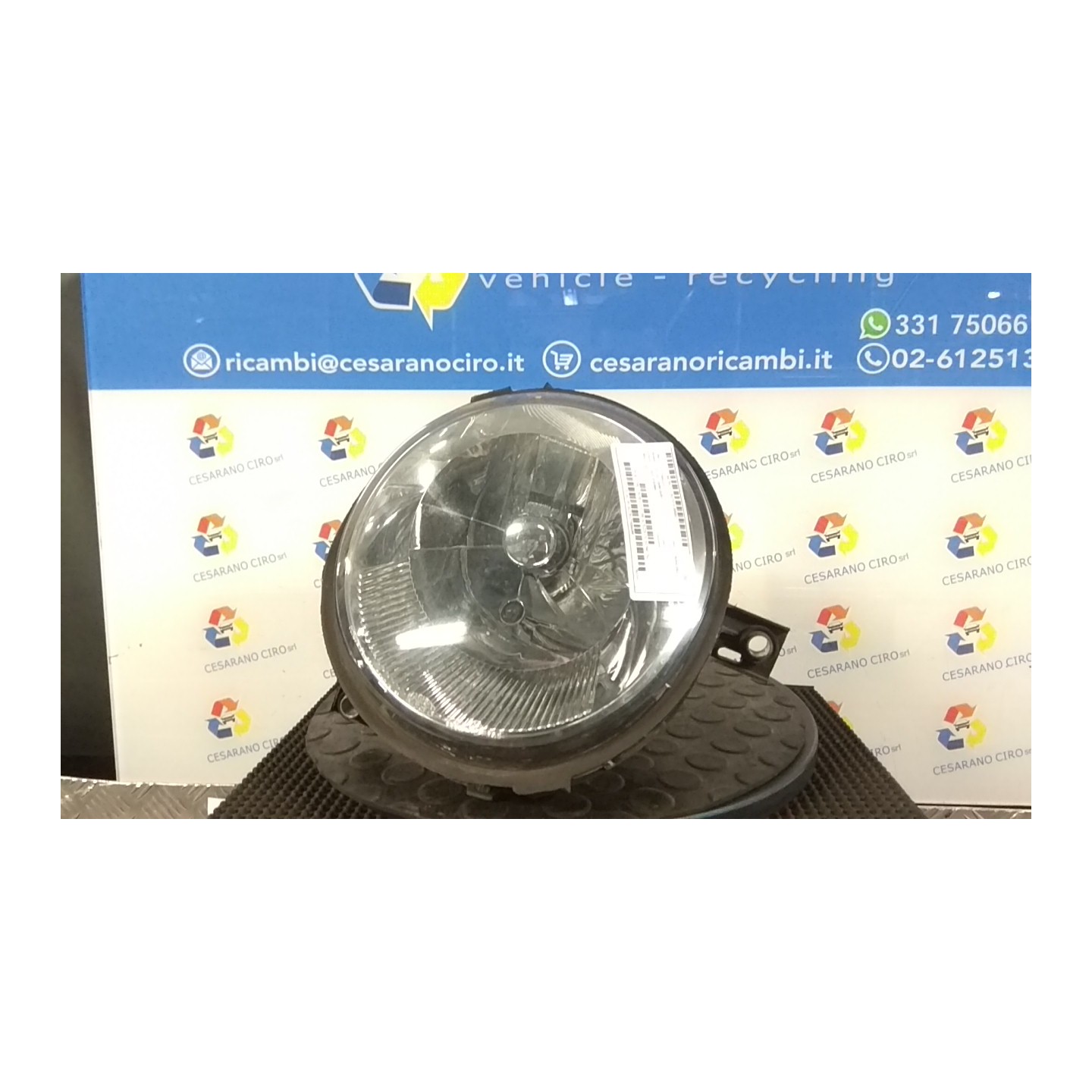 PROIETTORE CON REGOLATORE ALTEZZA DX. 003 VOLKSWAGEN LUPO (6X) (09/98-05/05) AUD 6X1941752J