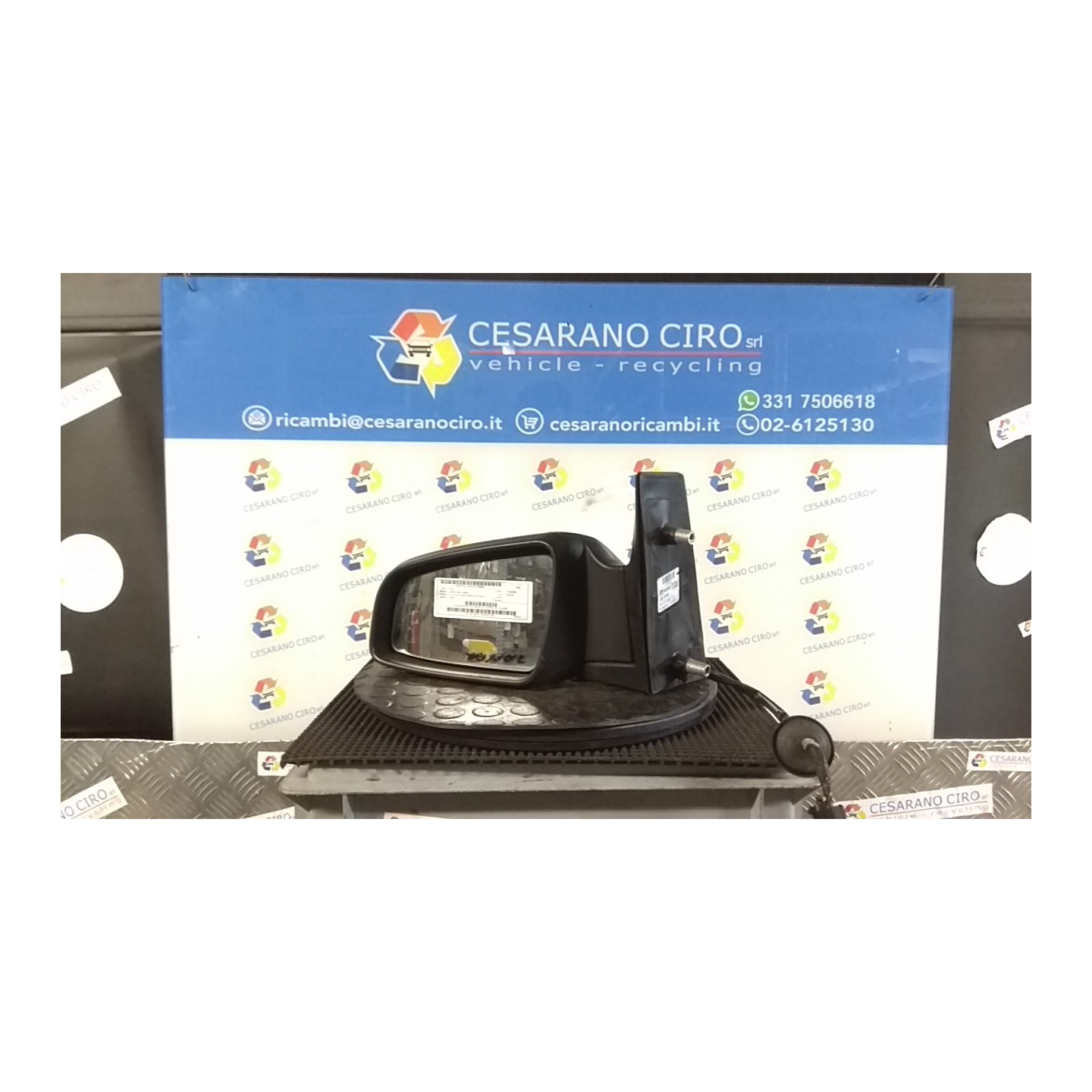 RETROVISORE EST. REGOLAZ. ELETTR. SX. 009 OPEL ZAFIRA (A05) (06/05-) Z19DT 13142392