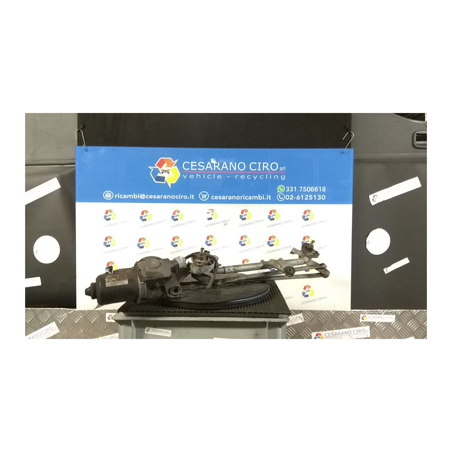 MECCANISMO TERGIPARABREZZA CON MOTORINO 005 MITSUBISHI COLT 7A SERIE (06/04-12/09) 134910 8250A407