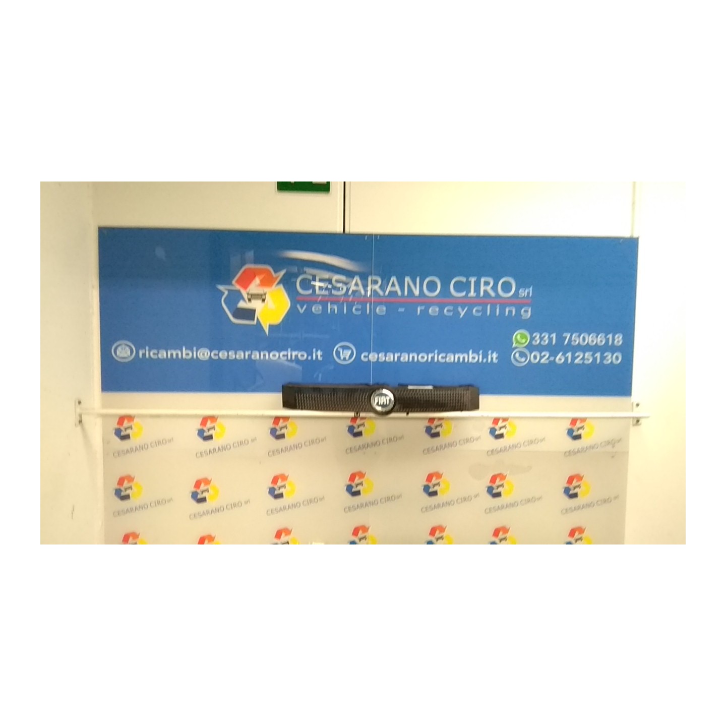 GRIGLIA 013 FIAT PANDA (2Q) (09/03-12/10) 187A1000 735463491