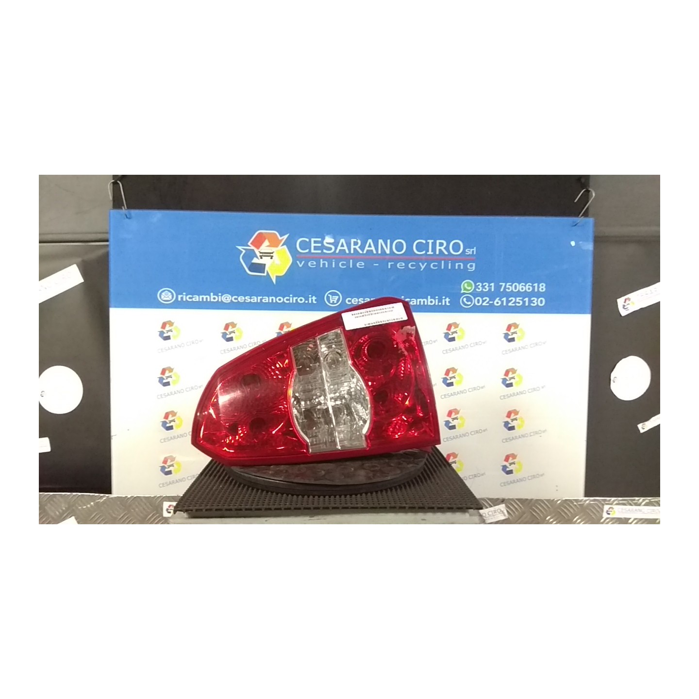 FANALE POST. DX 043 CHEVROLET (DAEWOO) NUBIRA (J200) (01/05-12/10) F16D3 NB0868063016003DX