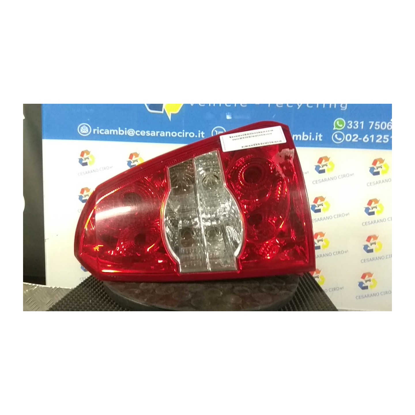 FANALE POST. DX 043 CHEVROLET (DAEWOO) NUBIRA (J200) (01/05-12/10) F16D3 NB0868063016003DX