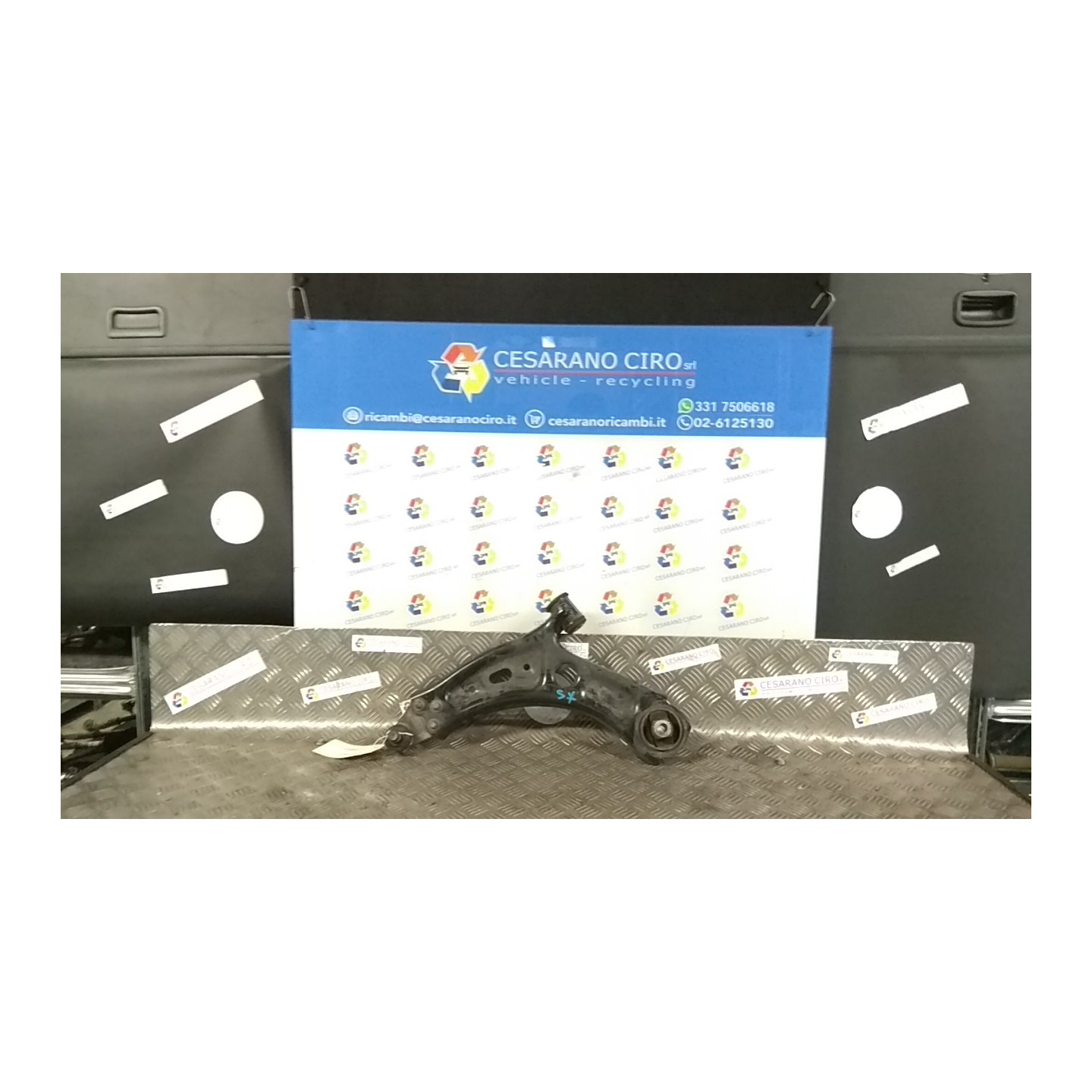 BRACCIO OSCILLANTE SOSP. ANT. SX. 087 JEEP RENEGADE (RE) (07/18-) 55282151 51961341