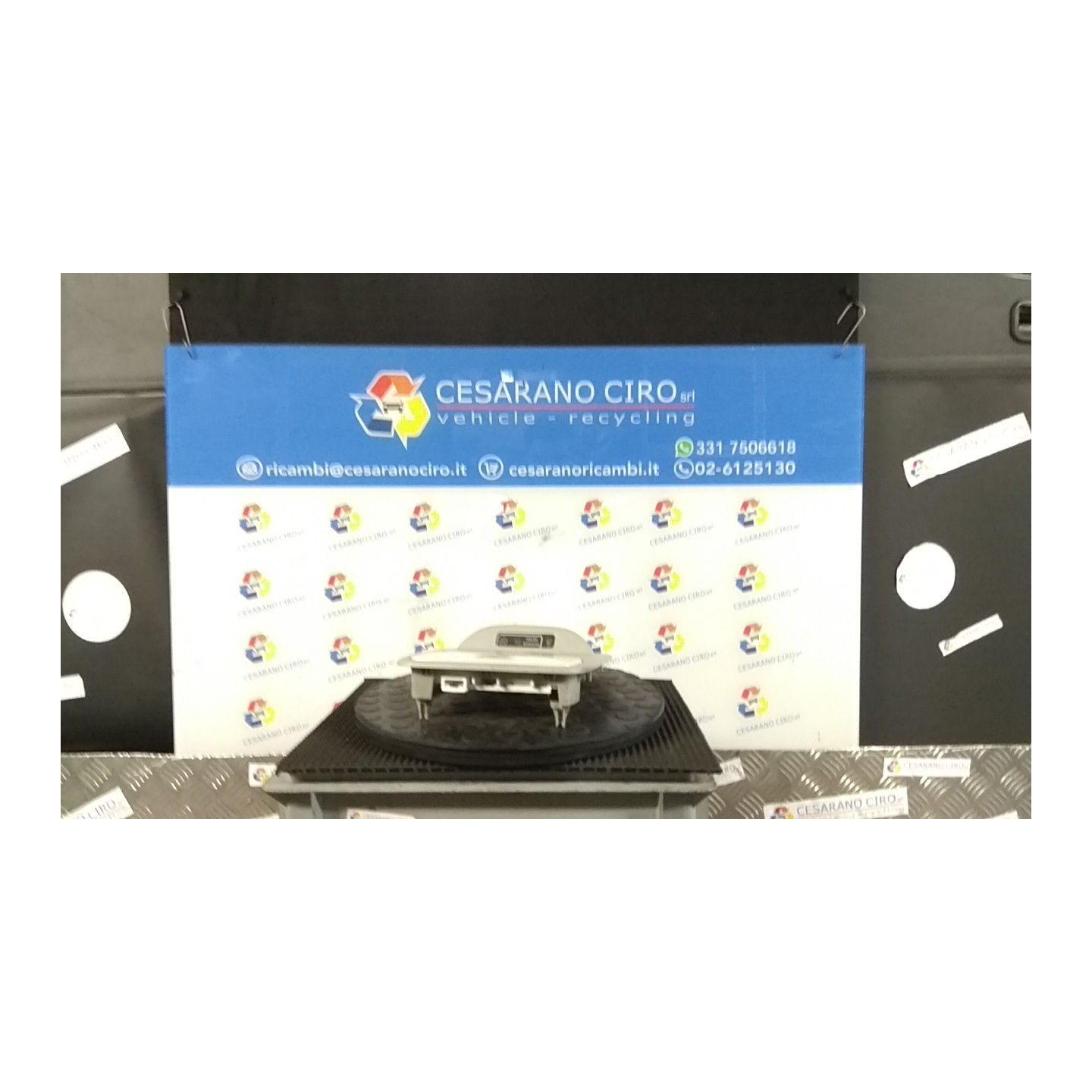 LUCE CORTESIA ANT. TETTO EAG/EAS/EA2/E3T 106 RENAULT CLIO 4A SERIE (06/16-12/2019) D4FD7 264305143R