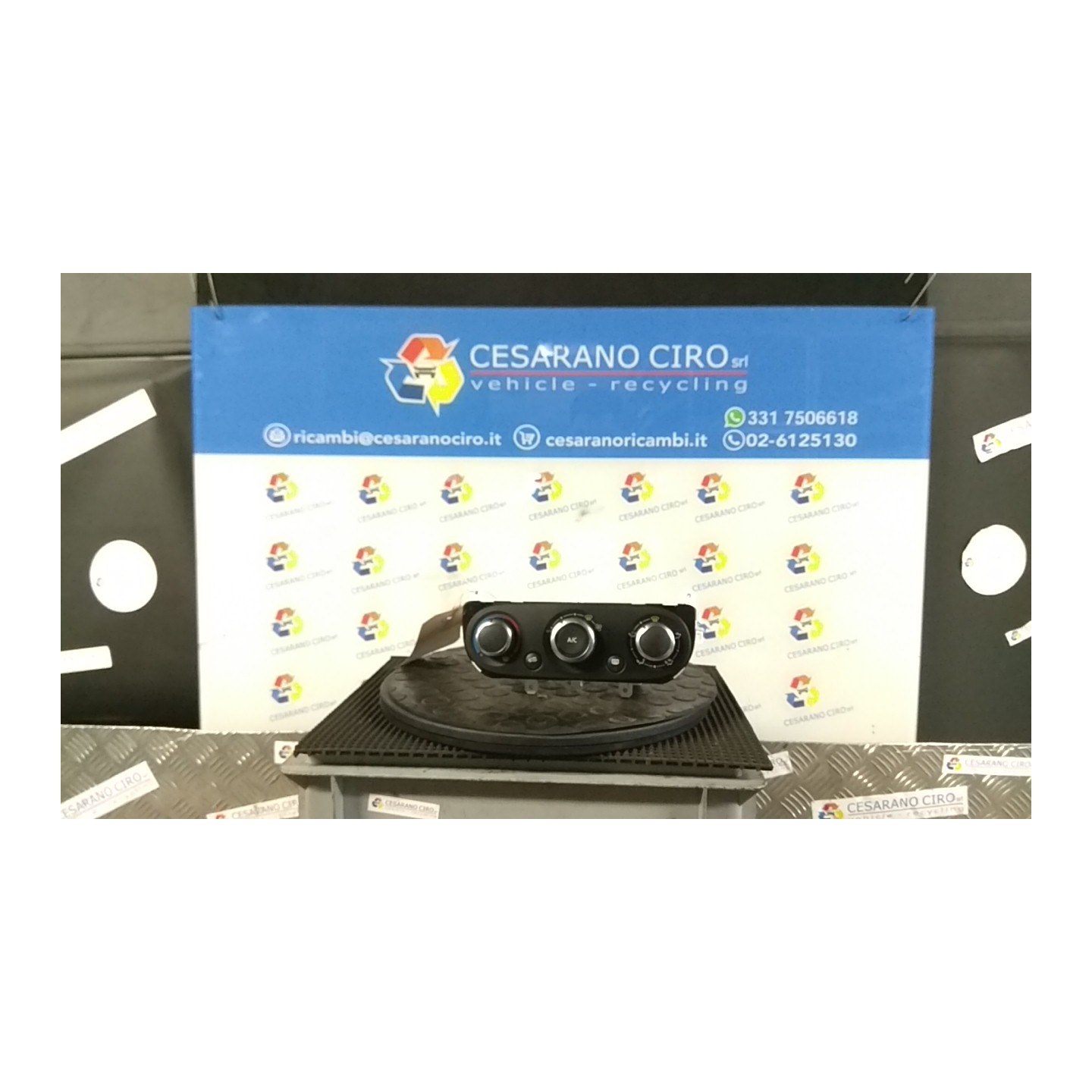 BLOCCO COMANDO CLIMATIZZAZIONE P/A/C OUT 110 RENAULT CLIO 4A SERIE (06/16-12/2019) D4FD7 275107188R