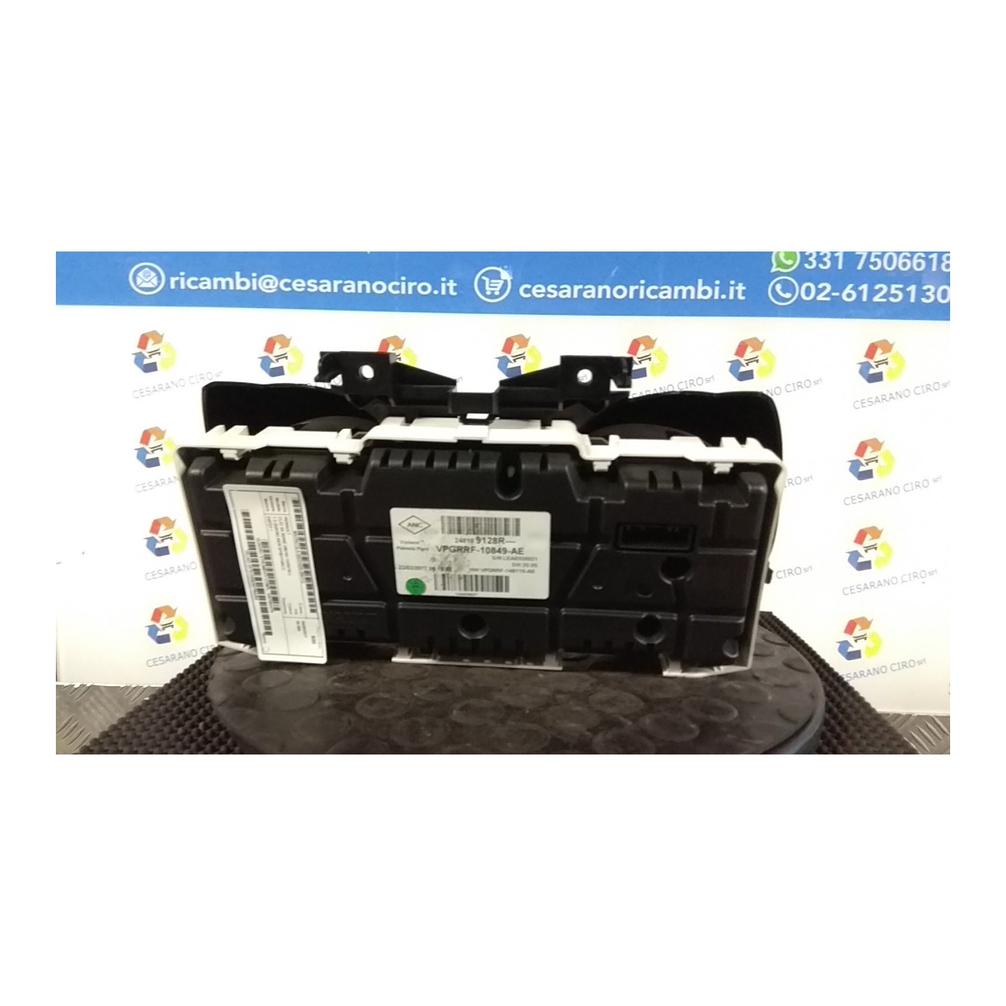 QUADRO STRUMENTI COMPL. 112 RENAULT CLIO 4A SERIE (06/16-12/2019) D4FD7 248109247R
