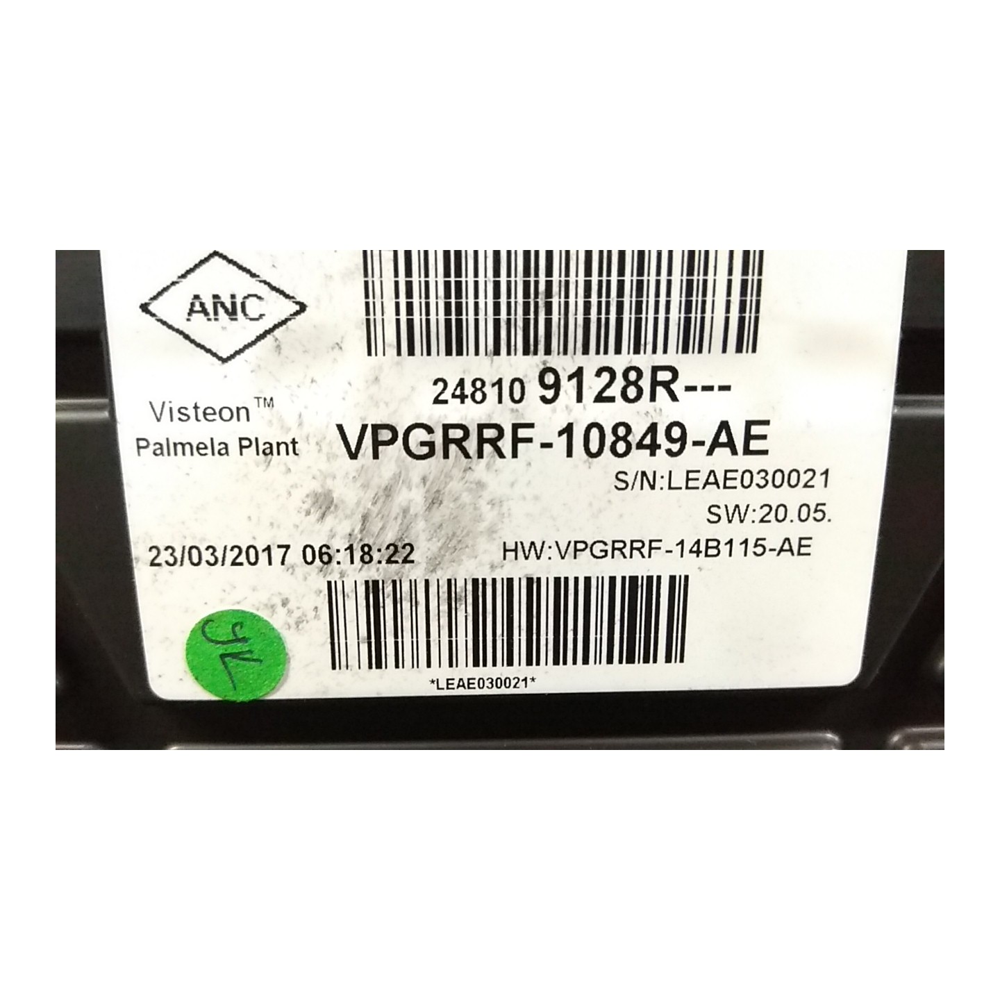 QUADRO STRUMENTI COMPL. 112 RENAULT CLIO 4A SERIE (06/16-12/2019) D4FD7 248109247R