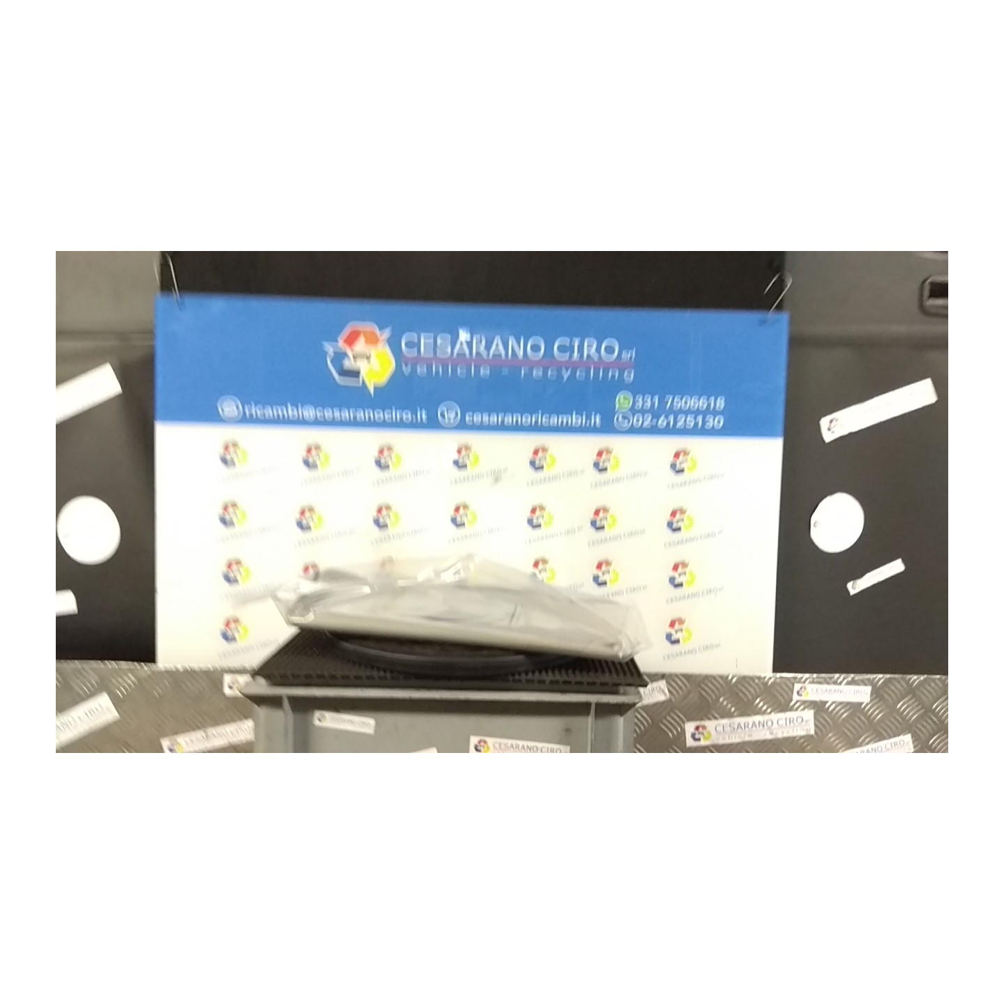 ALETTA PARASOLE PARABREZZA SX. 114 RENAULT CLIO 4A SERIE (06/16-12/2019) D4FD7 964012136R