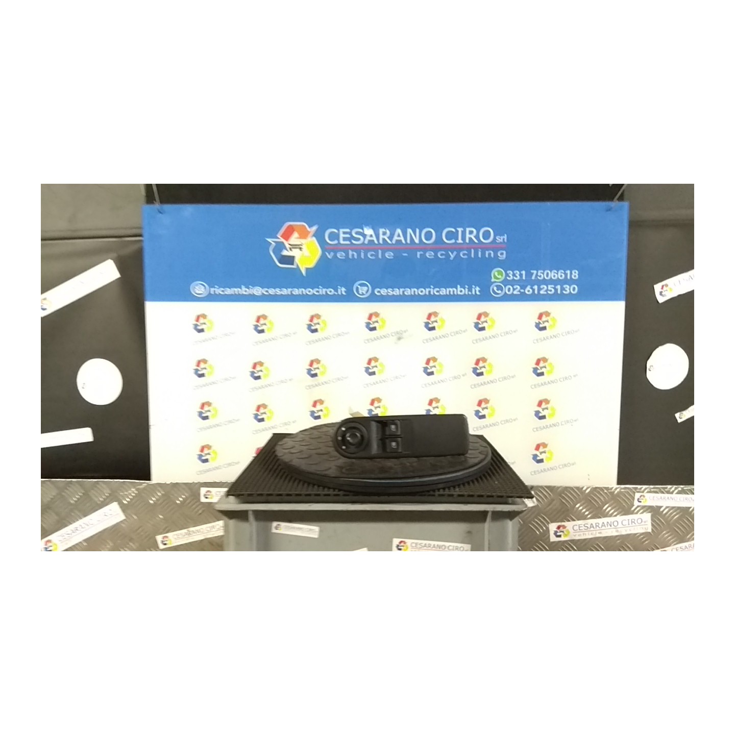 BLOCCO COMANDI ALZACRISTALLI 169 RENAULT CLIO 4A SERIE (07/12-12/16) D4FD7 254118044R