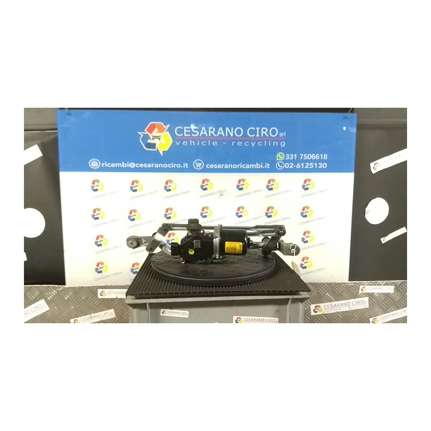 MECCANISMO TERGIPARABREZZA CON MOTORINO 174 RENAULT CLIO 4A SERIE (07/12-12/16) D4FD7 288008961R