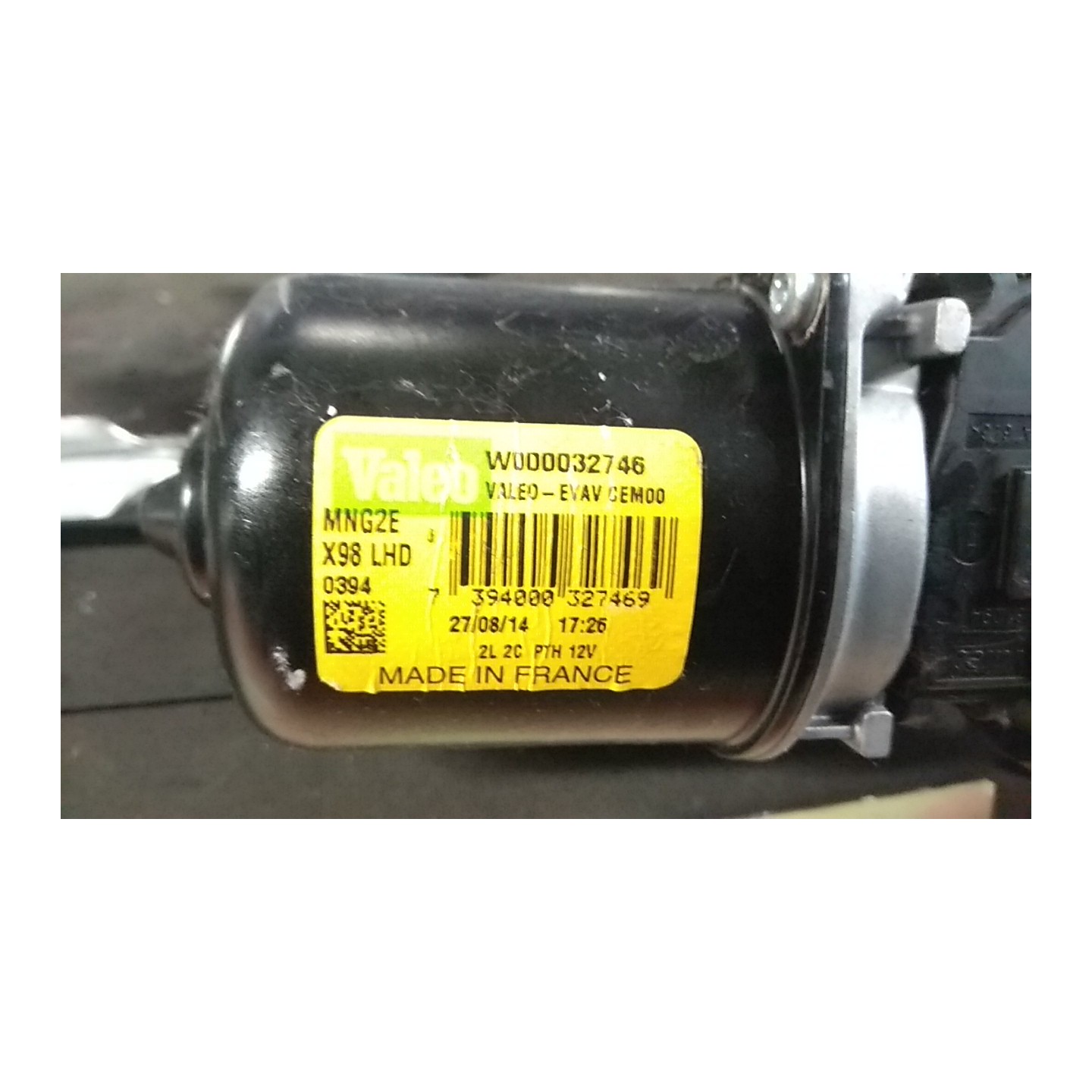 MECCANISMO TERGIPARABREZZA CON MOTORINO 174 RENAULT CLIO 4A SERIE (07/12-12/16) D4FD7 288008961R