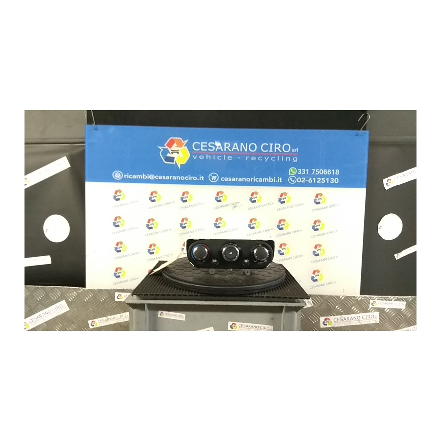 BLOCCO COMANDO CLIMATIZZAZIONE C/A/C 178 RENAULT CLIO 4A SERIE (07/12-12/16) D4FD7 275102750R