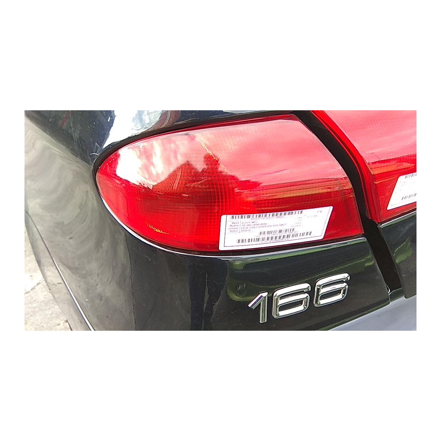 FANALE POST. PARTE EST. SX. 031 ALFA ROMEO 166 (W9) (06/98-05/04) AR34102 60597302