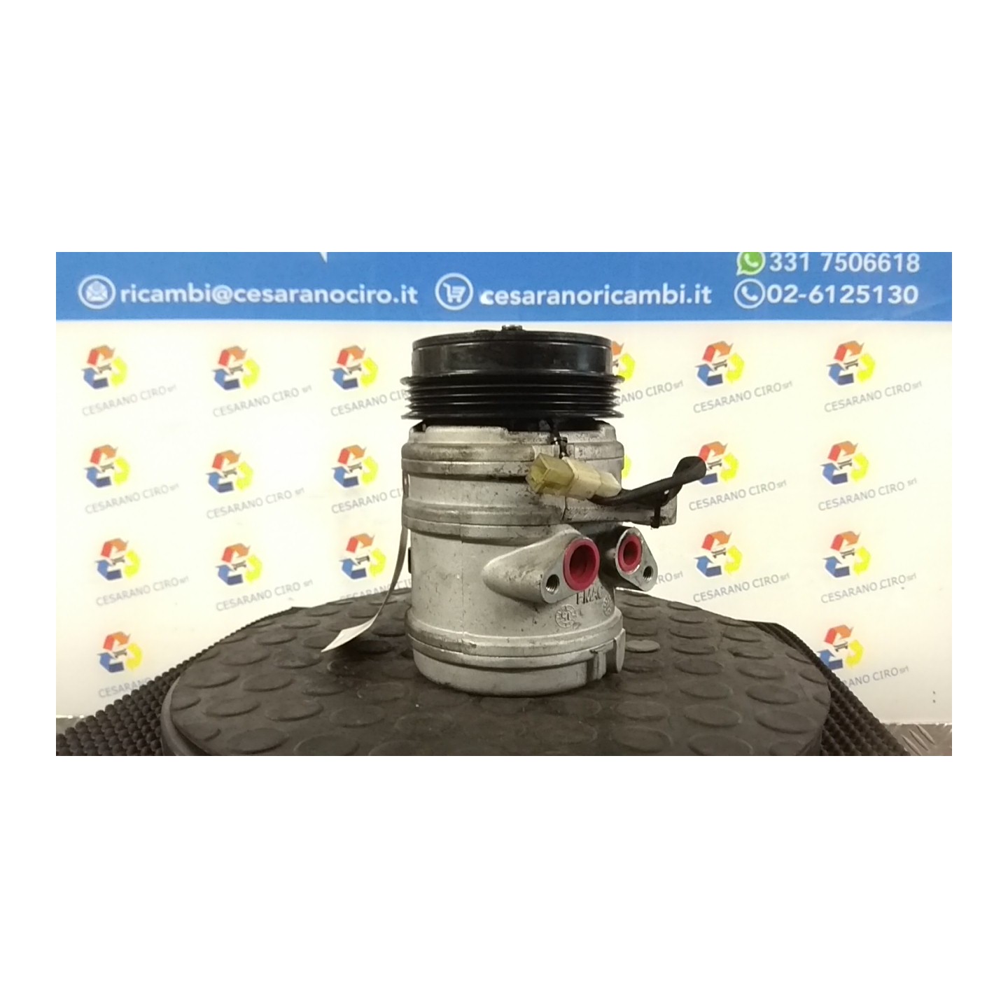 COMPRESSORE A/C C/SERVOSTERZO 056 CHEVROLET (DAEWOO) MATIZ (M100) (12/00-02/06) F8CV 93741207