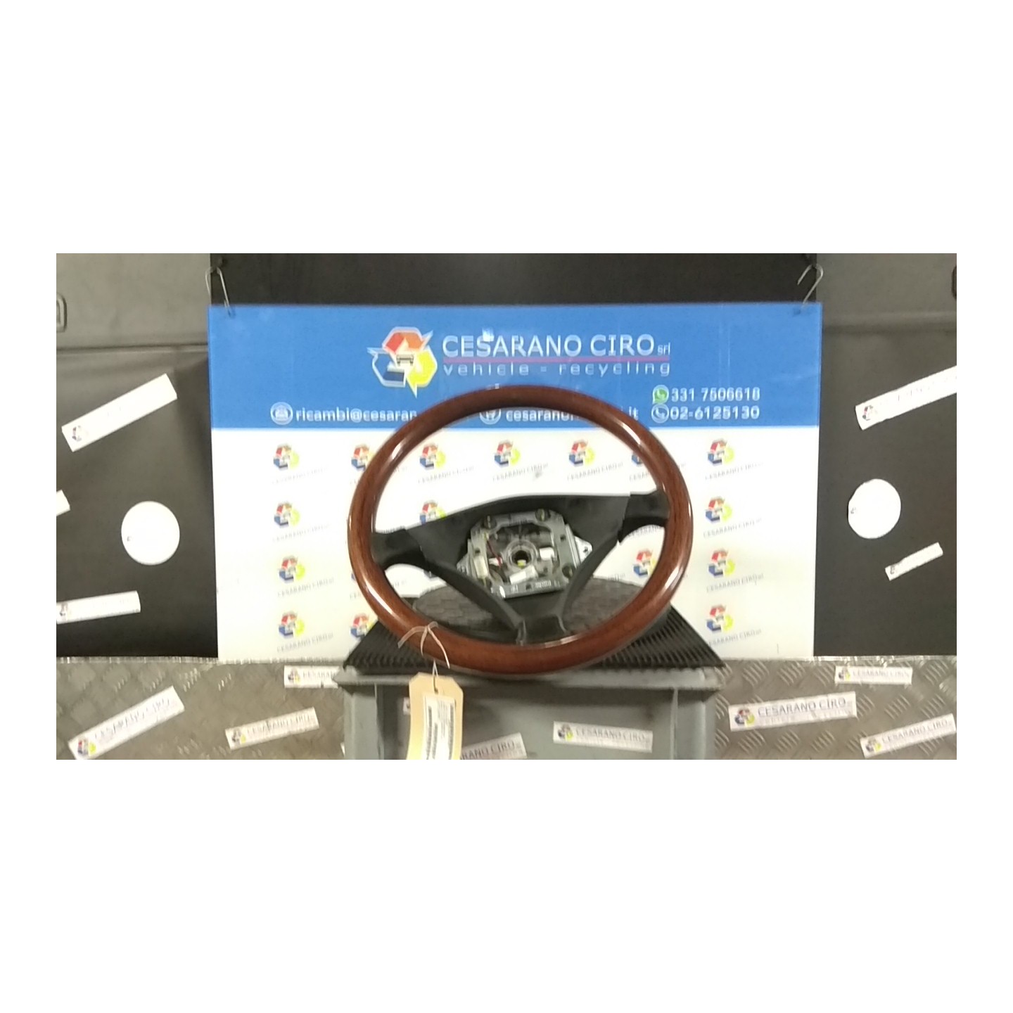 VOLANTE LEGNO 019 ALFA ROMEO 156 1A SERIE (04/00-02/02) AR32205 156032225