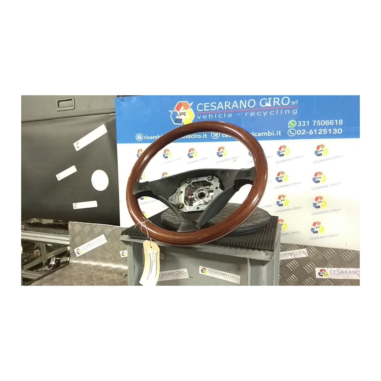 VOLANTE LEGNO 019 ALFA ROMEO 156 1A SERIE (04/00-02/02) AR32205 156032225