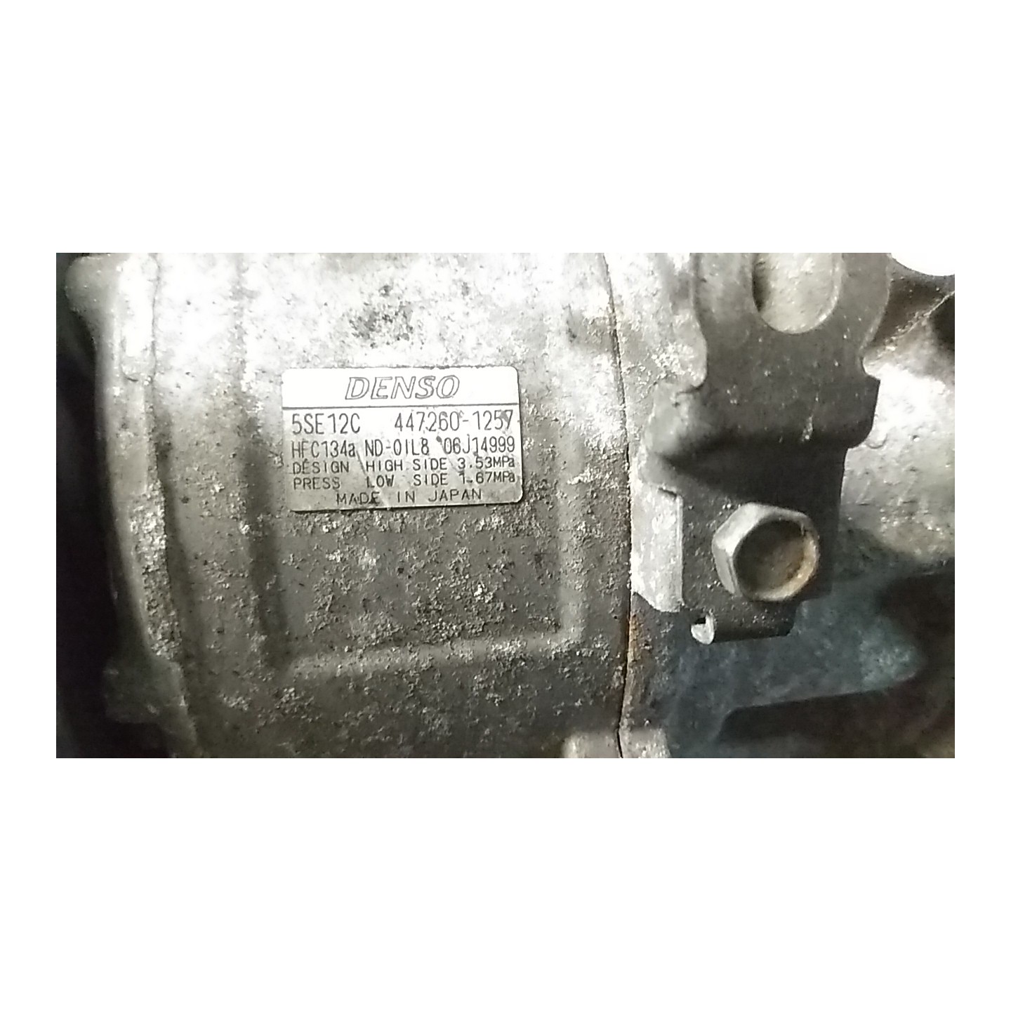 COMPRESSORE A/C 056 TOYOTA RAV 4 3A SERIE (01/06-10/10) 2ADFHV 8831042250
