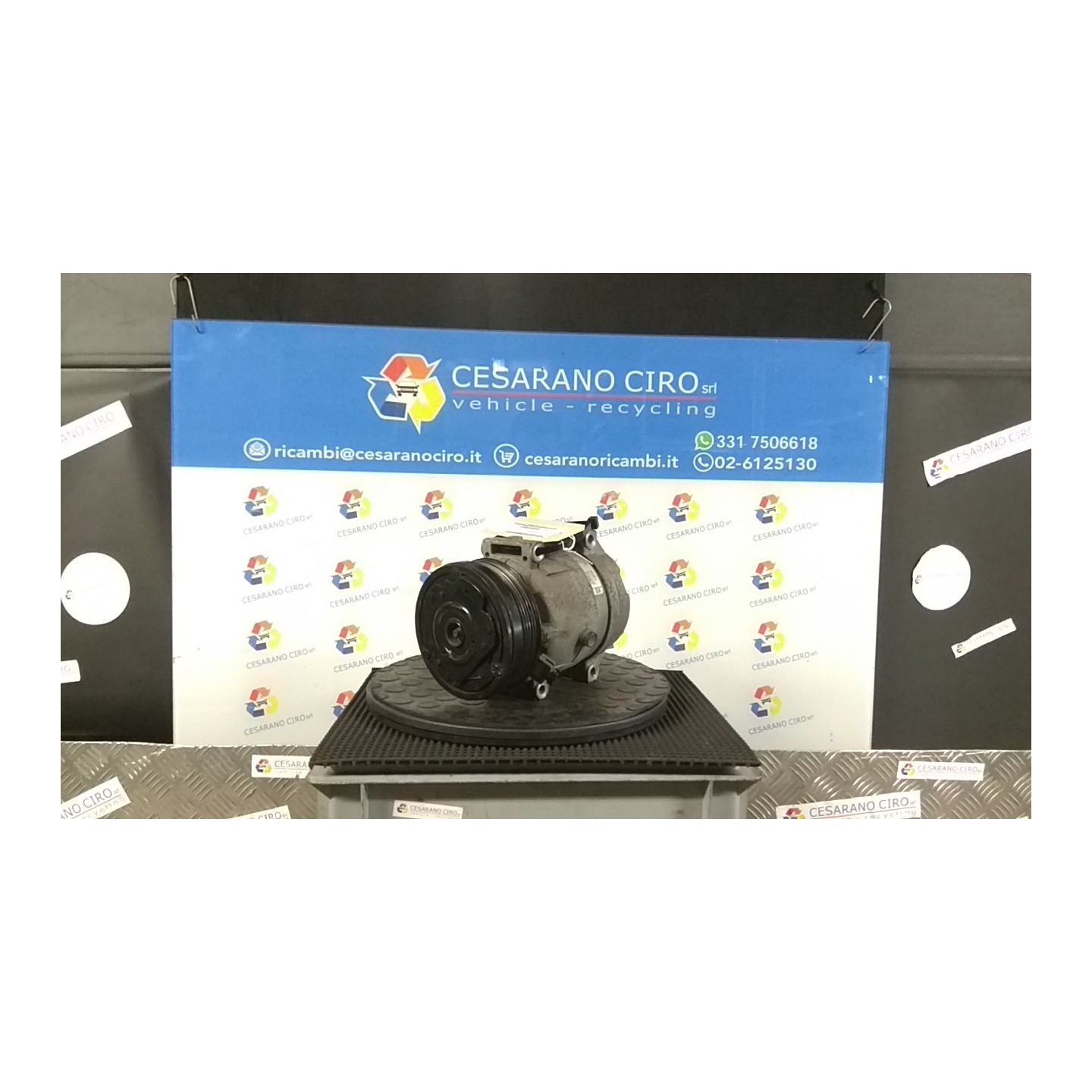 COMPRESSORE A/C 063 CHEVROLET (DAEWOO) NUBIRA (J200) (01/05-12/10) Z20S 95966793