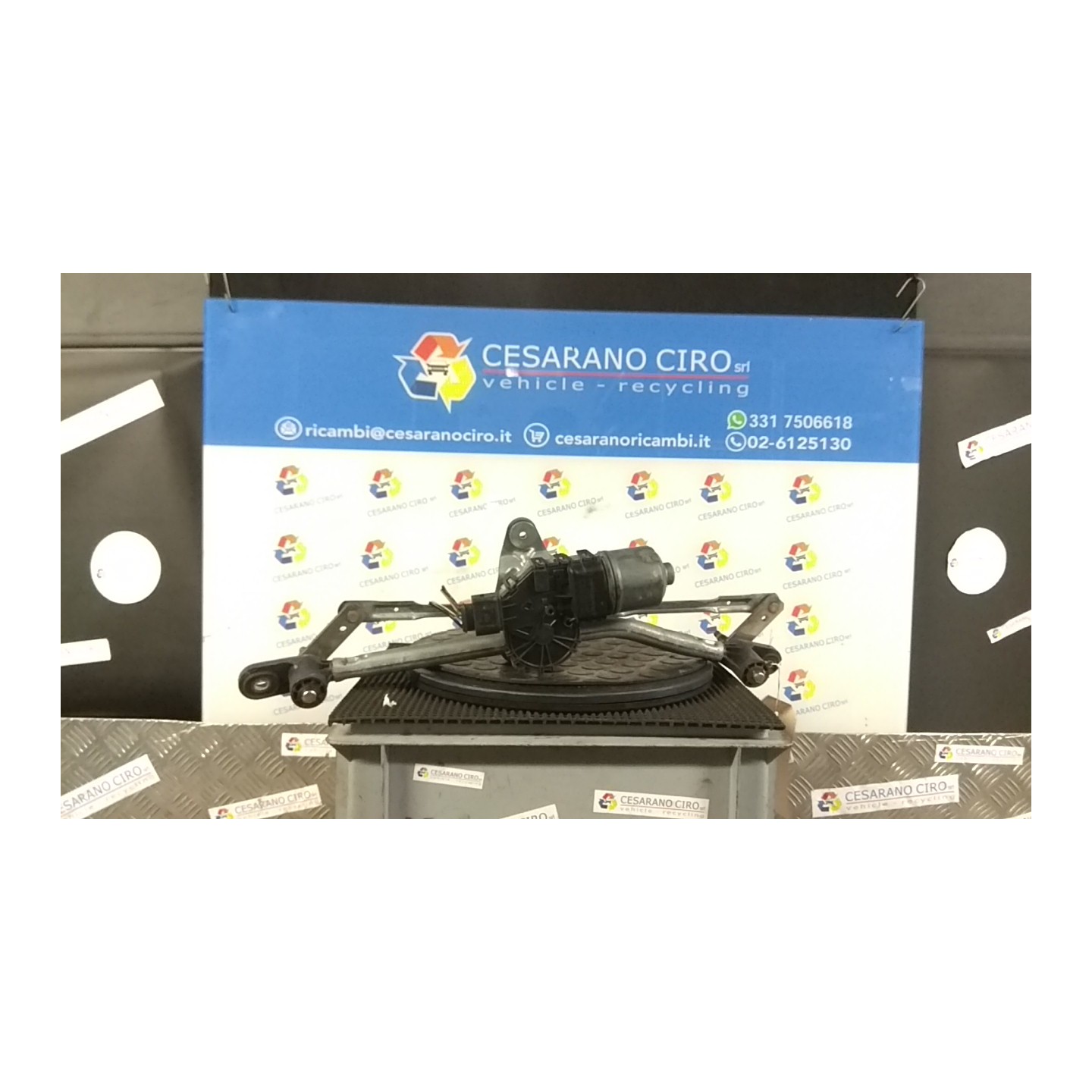 MECCANISMO TERGIPARABREZZA CON MOTORINO 005 ALFA ROMEO BRERA (X4/12) (11/05-12/10) 939A3000 NB3753001040009