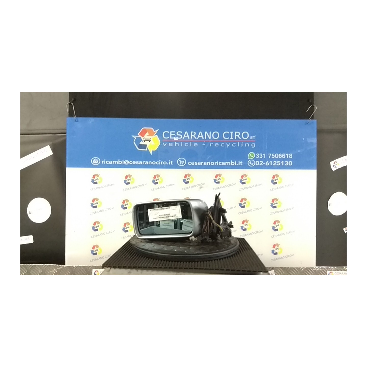 RETROVISORE EST. REGOLAZ. ELETTR. C/SBRINAMENTO SX. 013 LANCIA DELTA (11/97-12/01) 182A4000 46473464