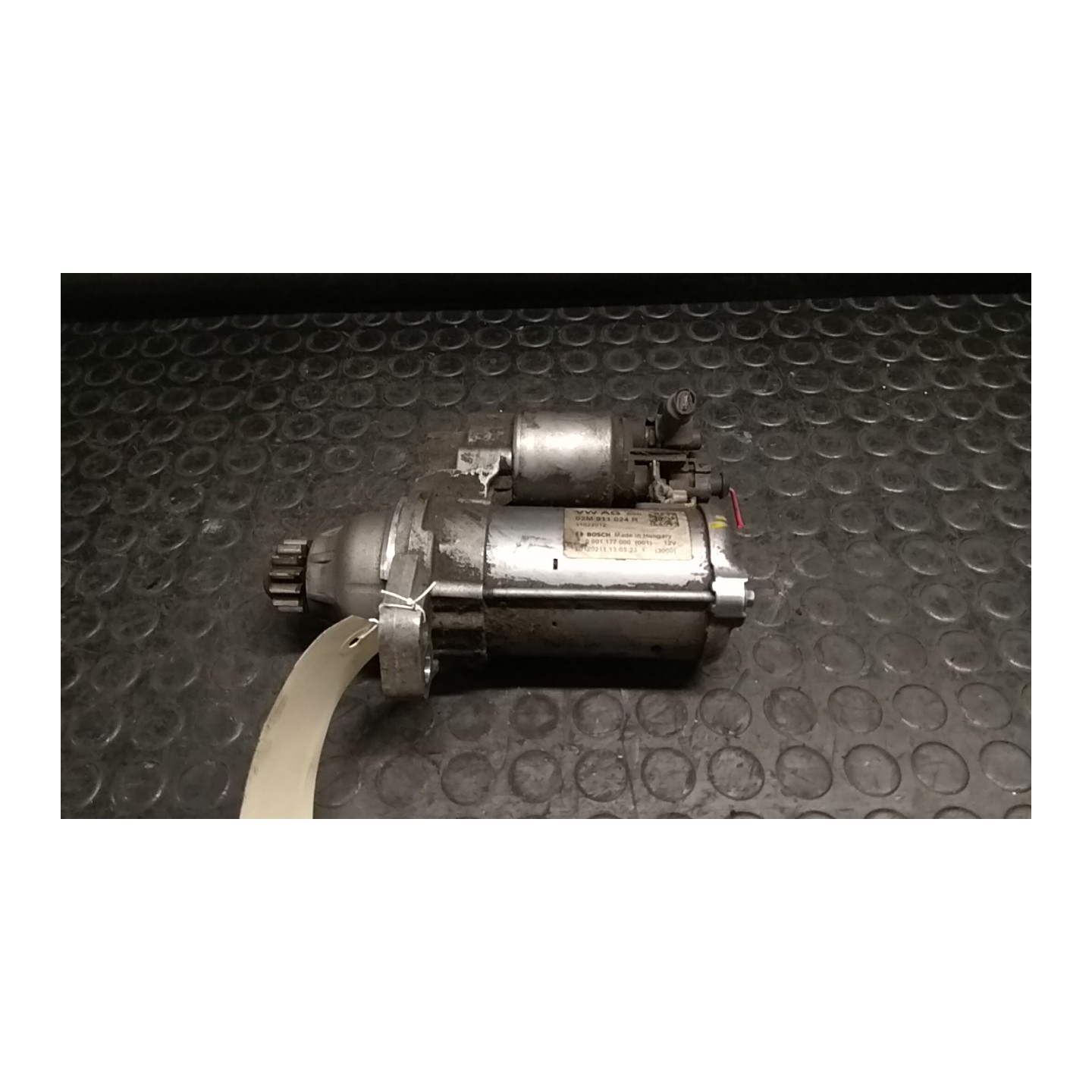 MOTORINO AVVIAMENTO 1.1KW BOSCH 062 VOLKSWAGEN UP! (1S) (11/11-10/16) CHY 02M911024R
