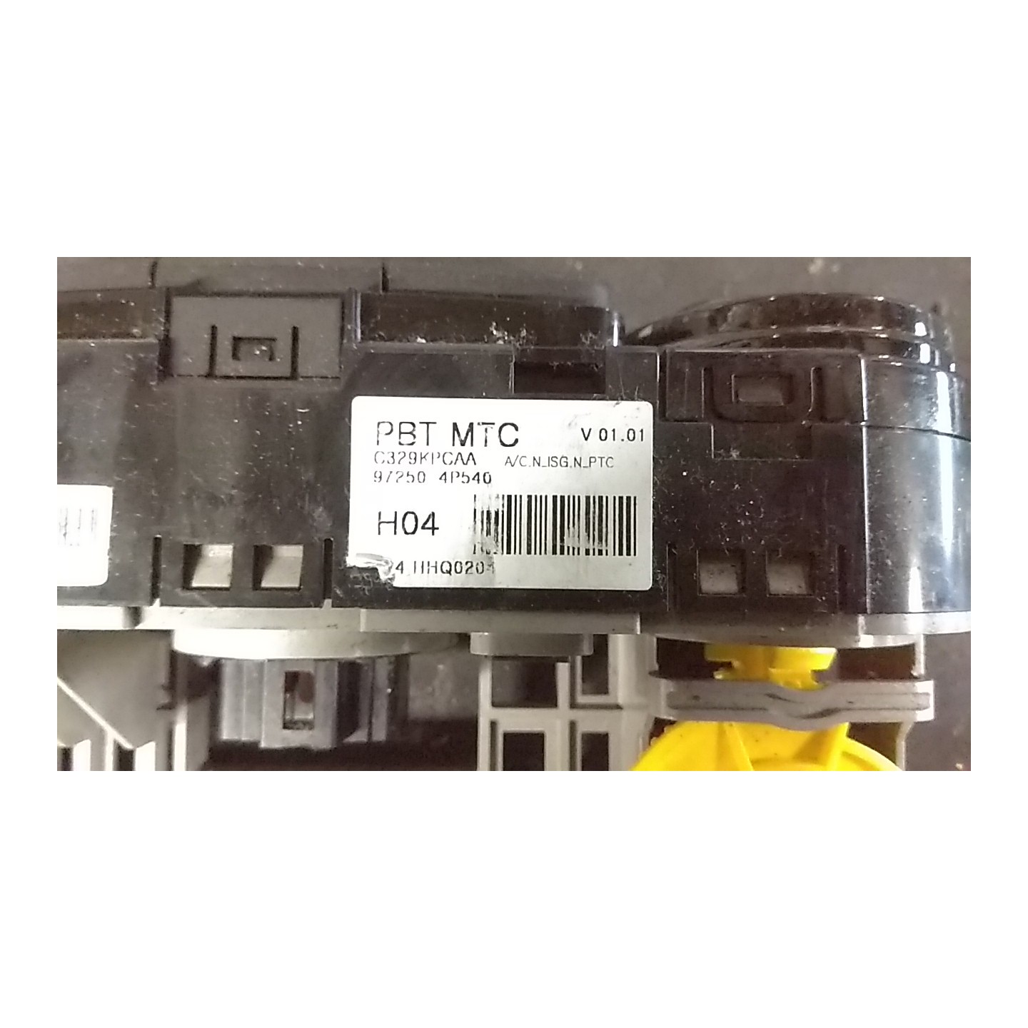 BLOCCO COMANDO CLIMATIZZAZIONE 027 HYUNDAI I20 (05/12-) G4LA 972501J360BLH