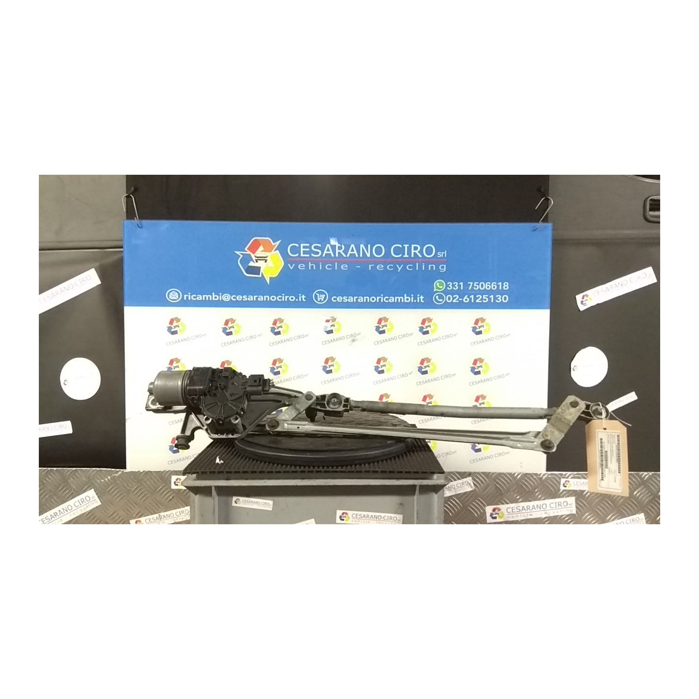 MECCANISMO TERGIPARABREZZA CON MOTORINO 040 FORD FOCUS (CB4) (01/08-12/11) G6DB 1704580