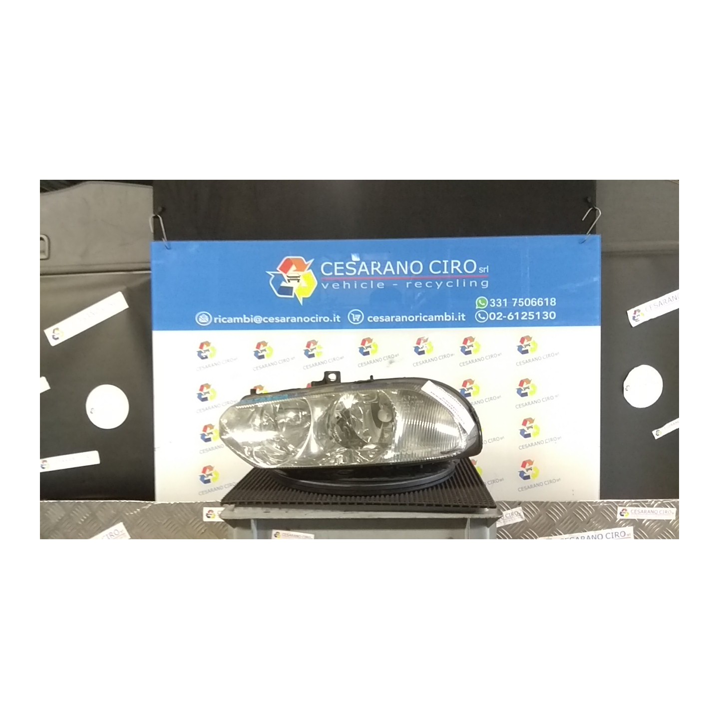 PROIETTORE SX. 071 ALFA ROMEO 156 1A SERIE (03/02-05/03) 937A1000 60620135