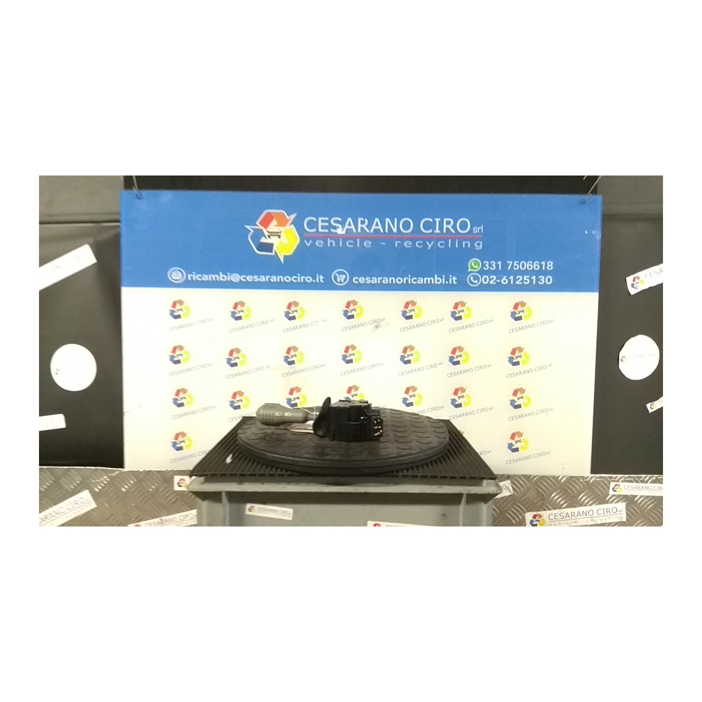 BLOCCO COMANDO VOLANTE LUCI 090 RENAULT TWINGO 1A SERIE (08/98-09/07) D4FA7 7701046629