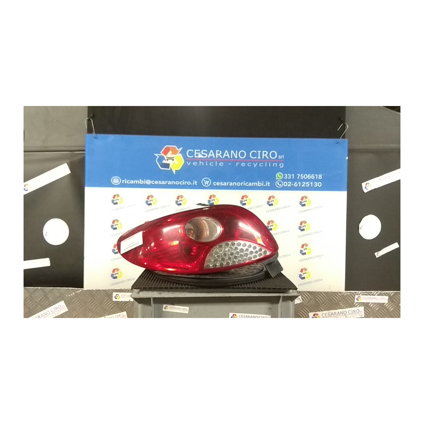 FANALE POST. SX. 102 PEUGEOT 206 PLUS (02/09-) HFX 6350GV