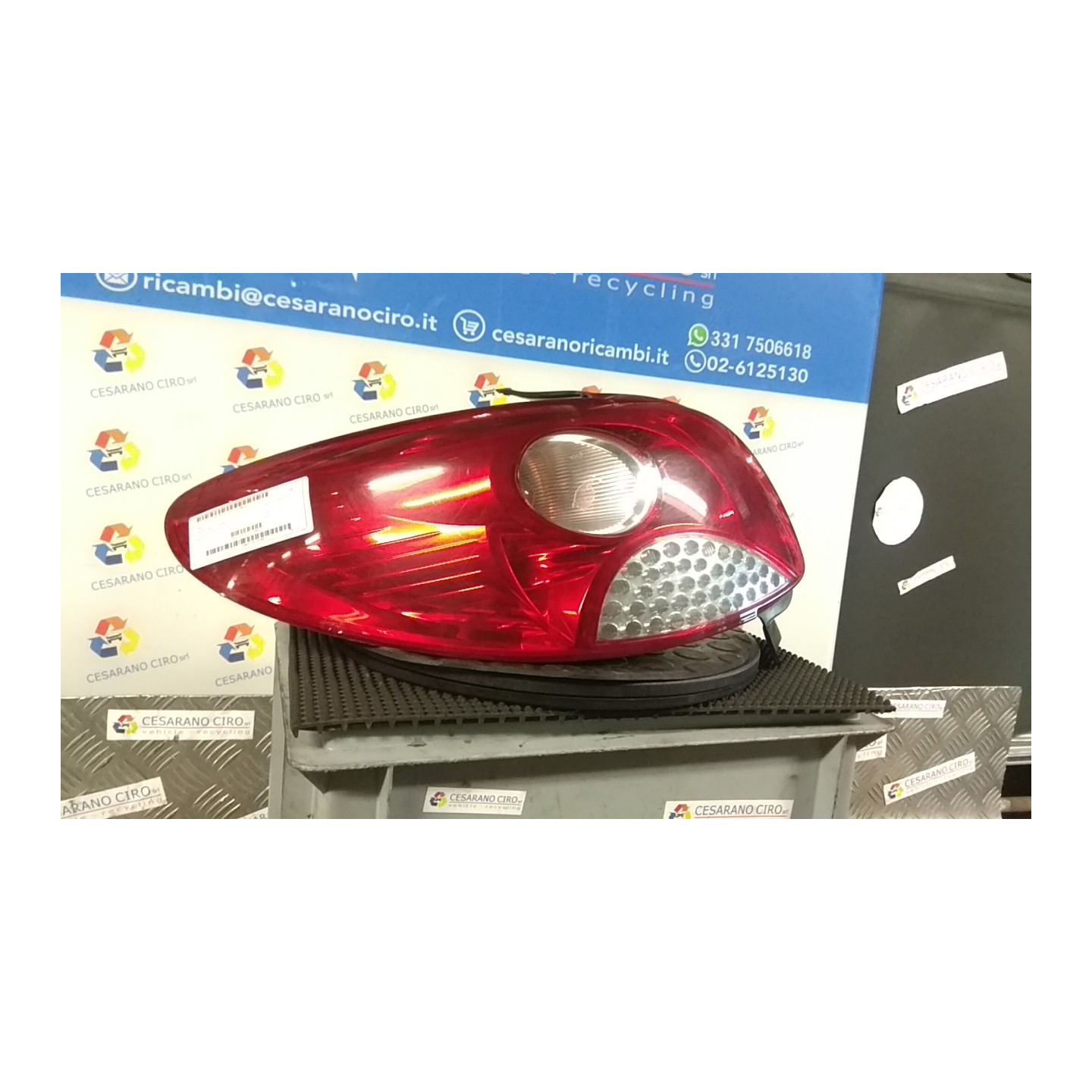 FANALE POST. SX. 102 PEUGEOT 206 PLUS (02/09-) HFX 6350GV
