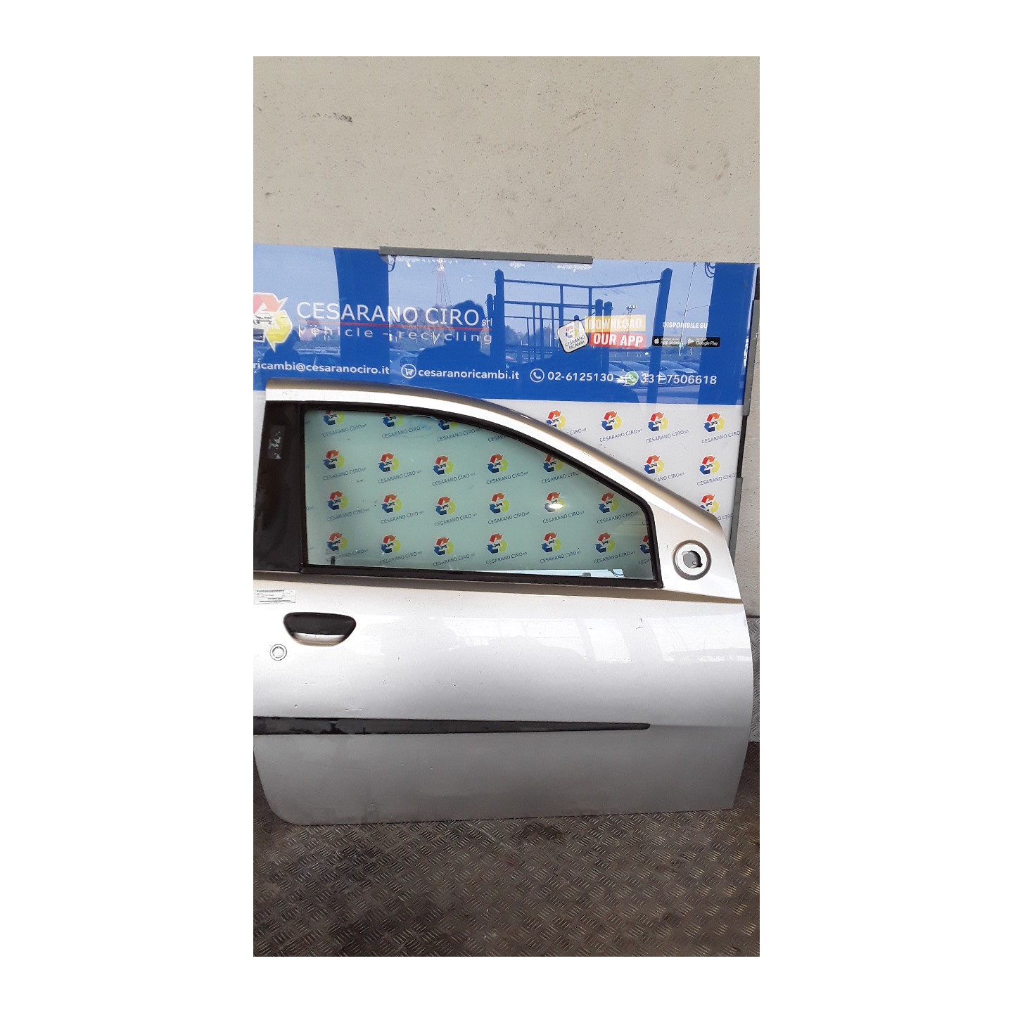 PORTA ANT. DX. 133 FIAT PUNTO (1N/1P) (07/99-12/05) 188A5000 71765848