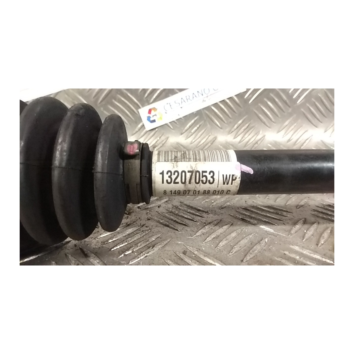 SEMIALBERO ANT. COMPL. DX. 003 OPEL AGILA (H00) (08/03-01/08) Z12XEP 13207053