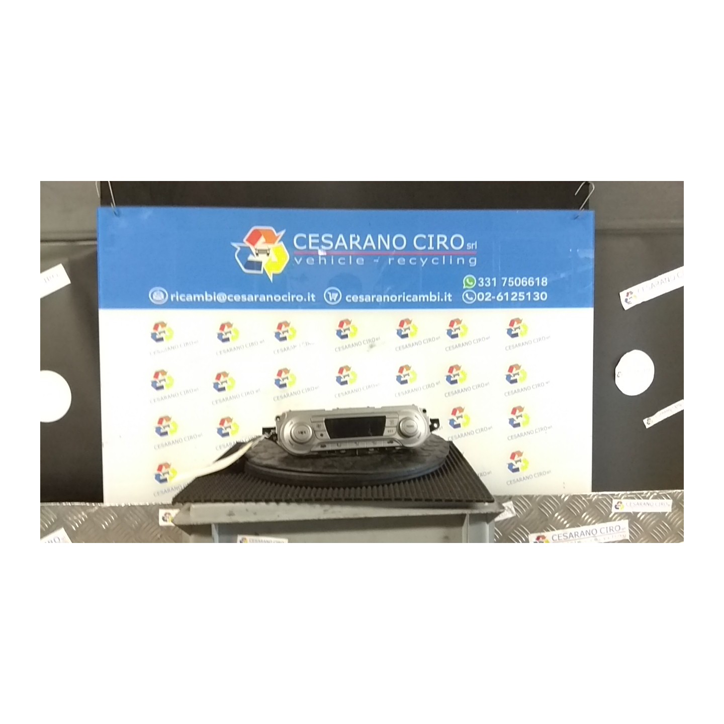 BLOCCO COMANDO CLIMATIZZAZIONE A/C DOPPIO CONTR TEMP AUT 045 FORD KUGA (CBV) (04/08-09/13) G6DG 1698893