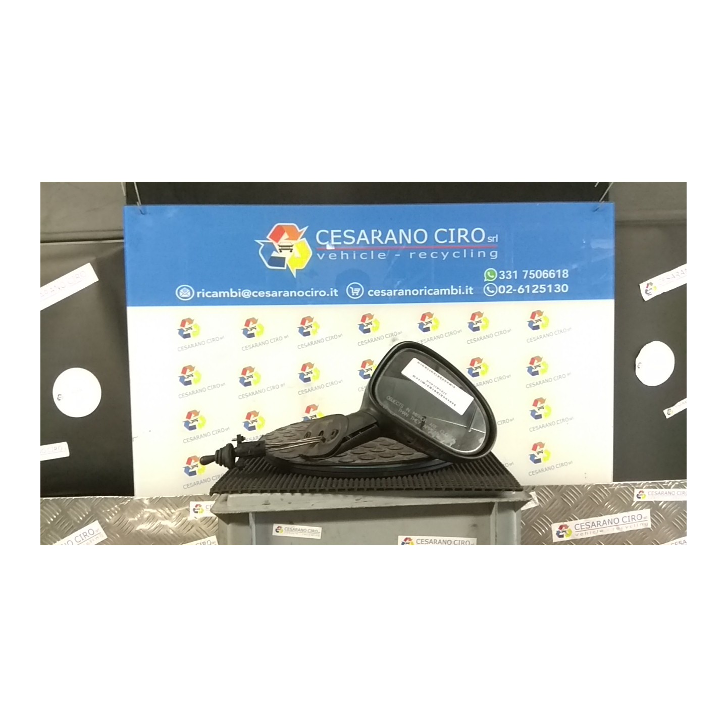 RETROVISORE EST. DX. 073 CHEVROLET (DAEWOO) MATIZ (M100) (12/00-02/06) F8CV 96380522