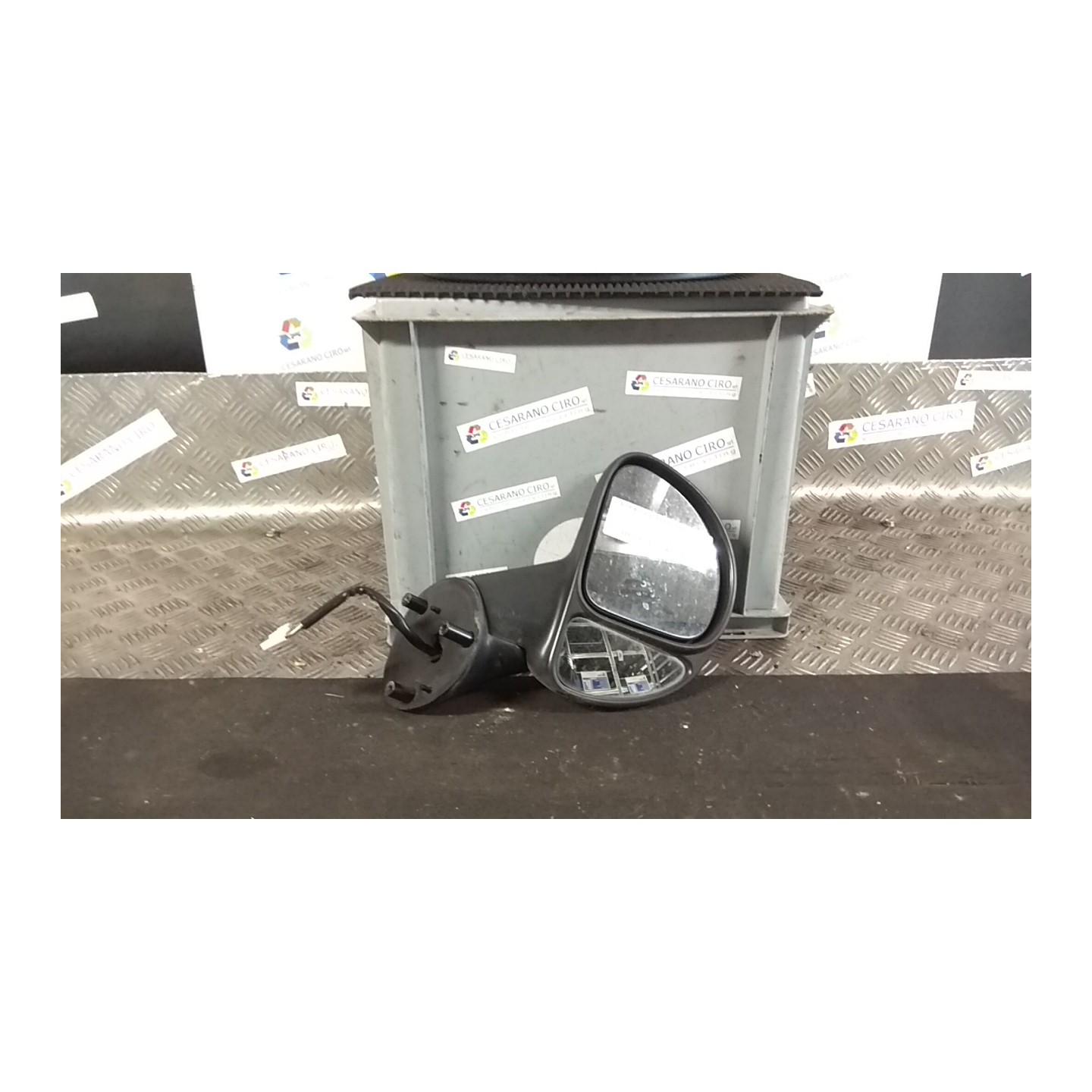 RETROVISORE EST. REGOLAZ. ELETTR. TERMICO DX. 077 FIAT MULTIPLA (1F) (05/04-04/12) 182B6000 735252078