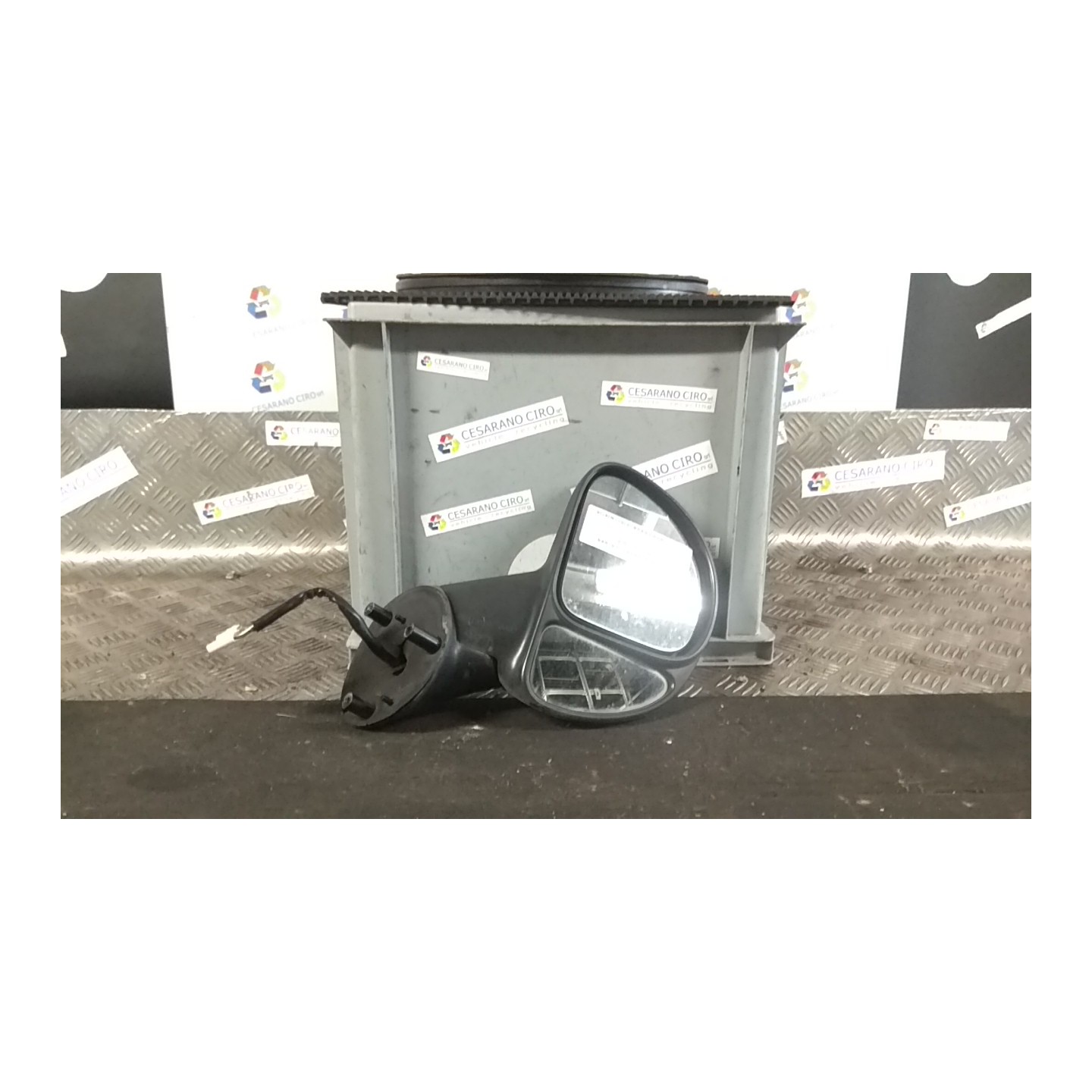 RETROVISORE EST. REGOLAZ. ELETTR. TERMICO DX. 077 FIAT MULTIPLA (1F) (05/04-04/12) 182B6000 735252078