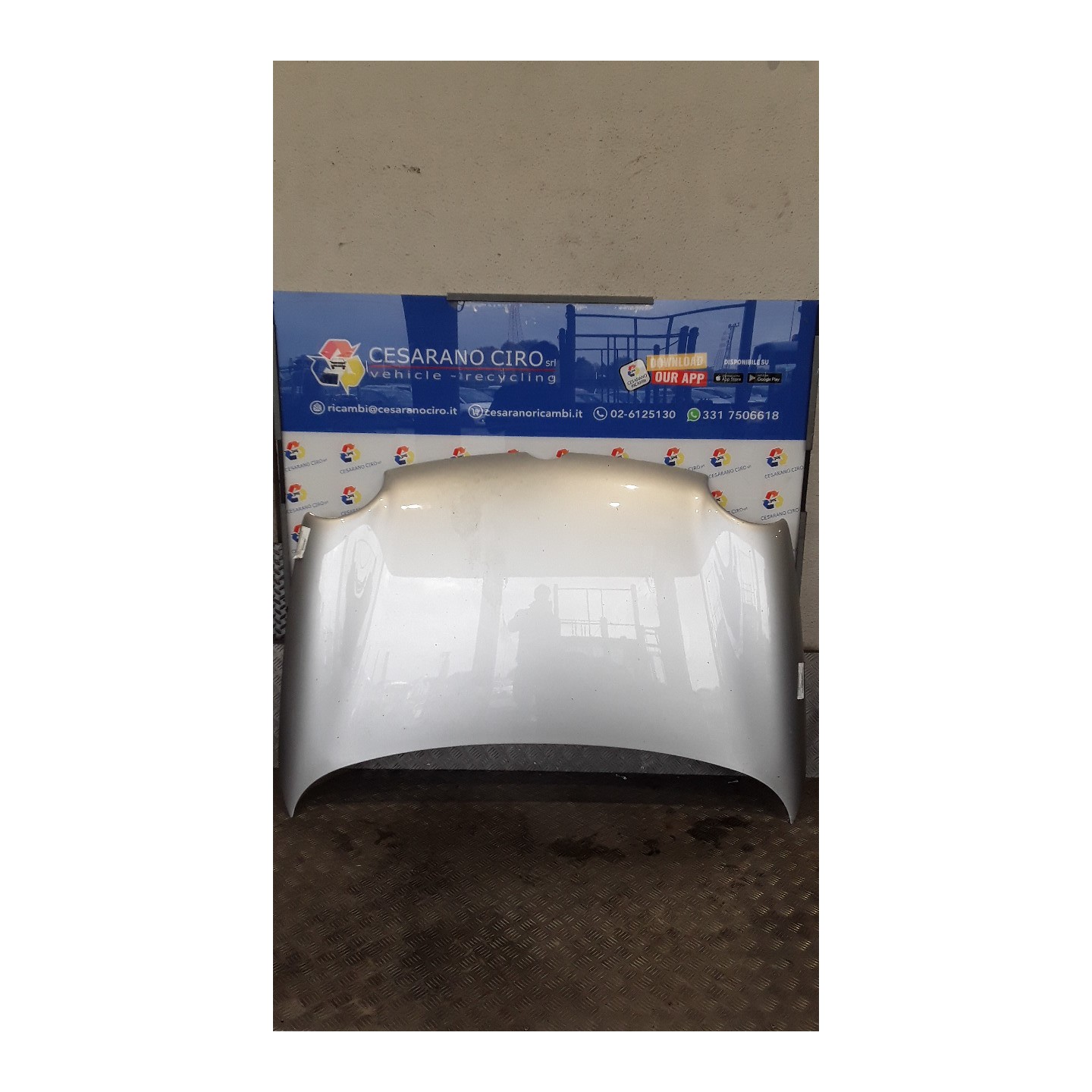 COFANO ANT. 106 VOLKSWAGEN LUPO (6X) (09/98-05/05) AUD 6X0823031A